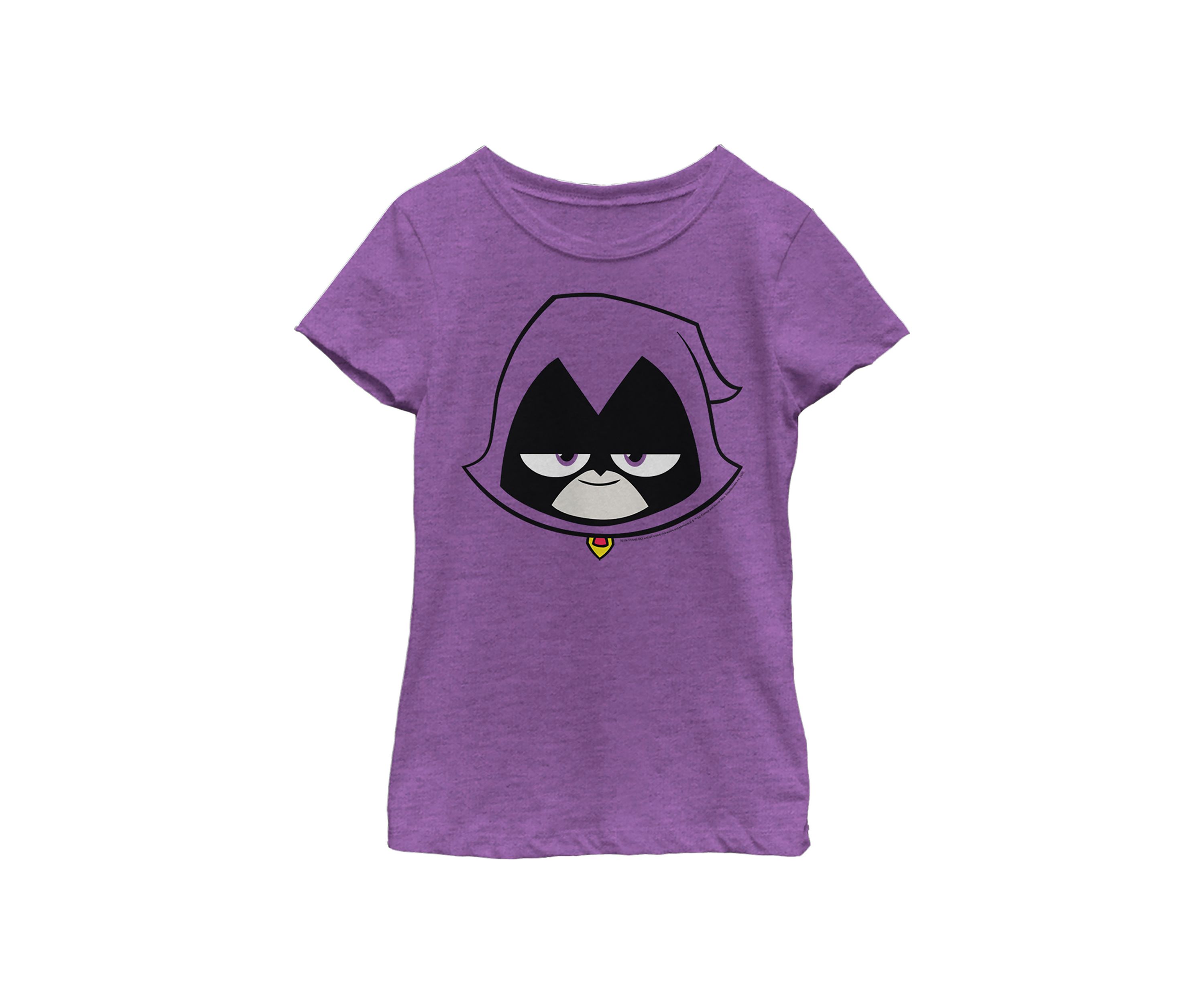 Girls 4-6x Raven Big Face Graphic T-Shirt