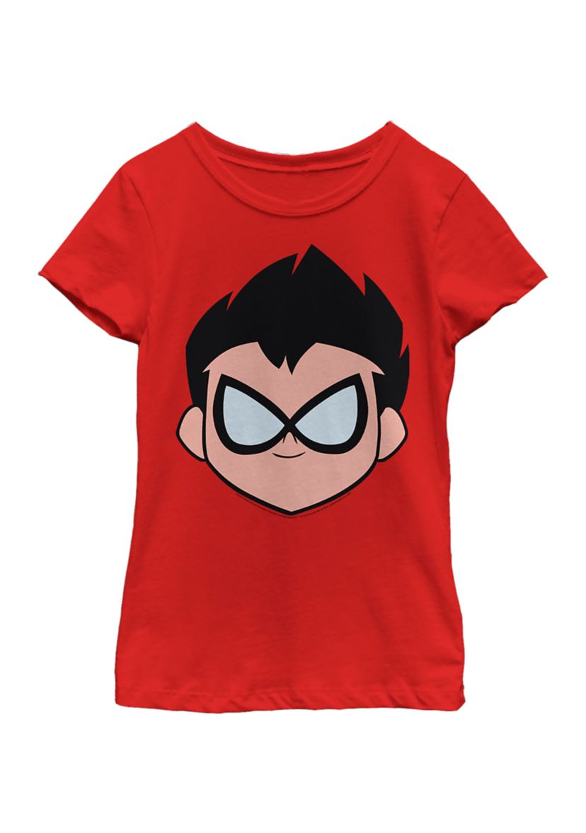 Girls 4-6x Robin Big Face Graphic T-Shirt