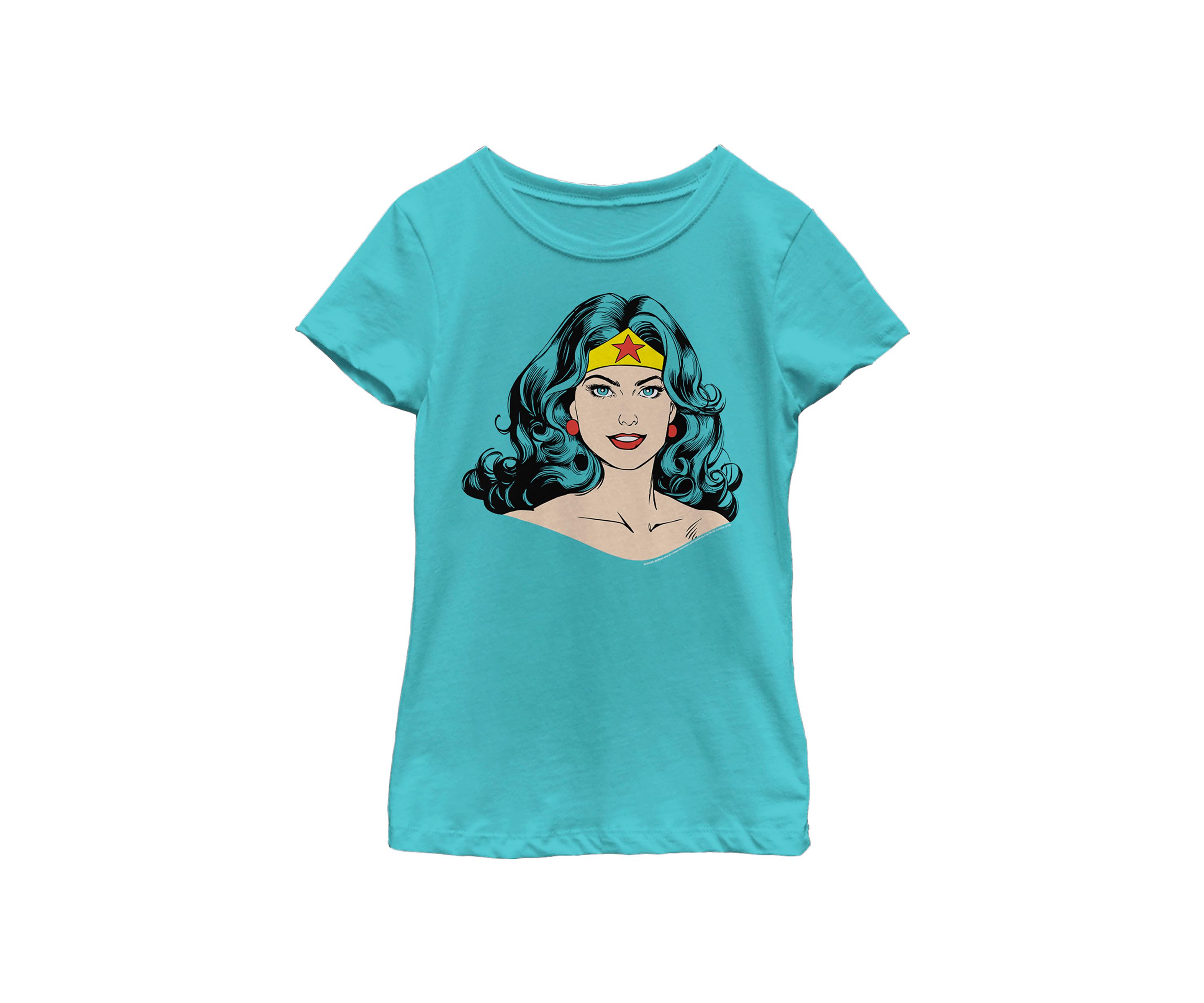 Girls 4-6x Just Big Face Graphic T-Shirt