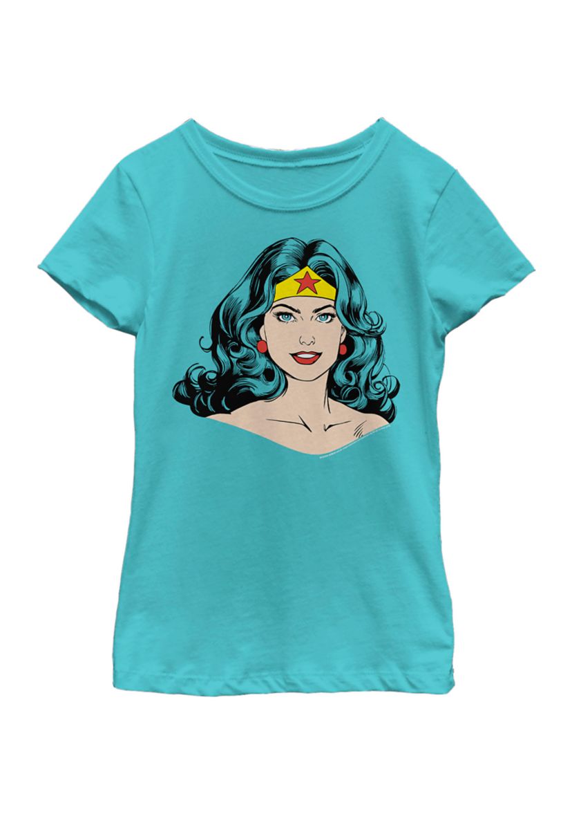 Girls 4-6x Just Big Face Graphic T-Shirt