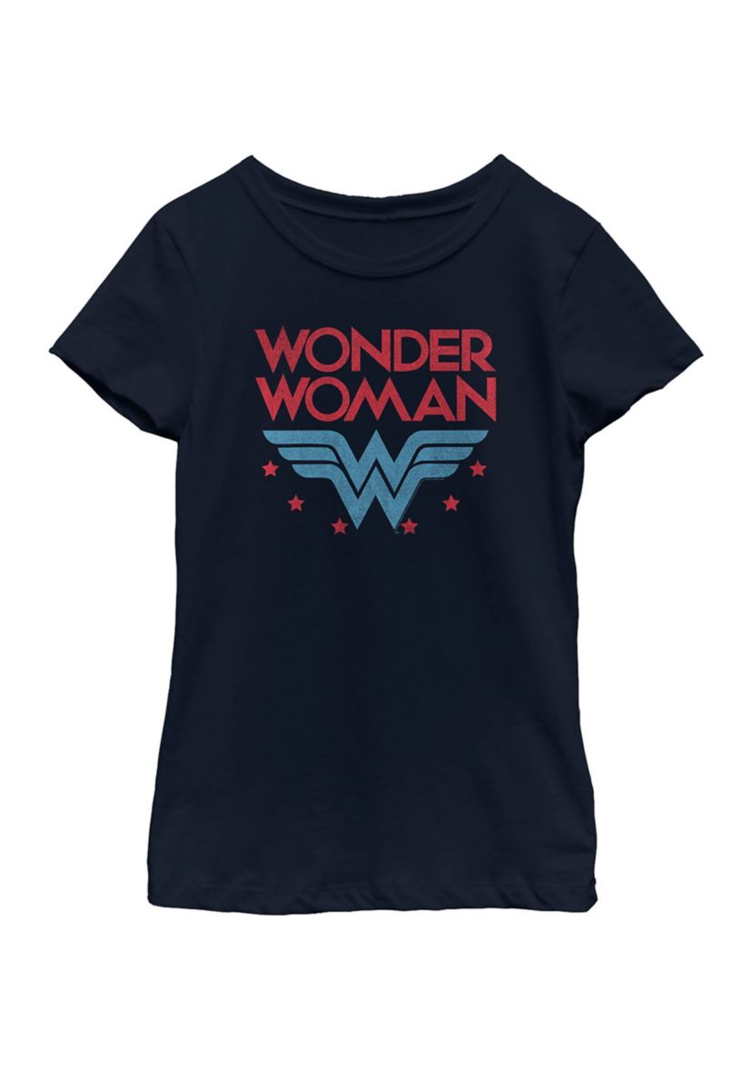 Wonder Woman Stars Graphic T-Shirt