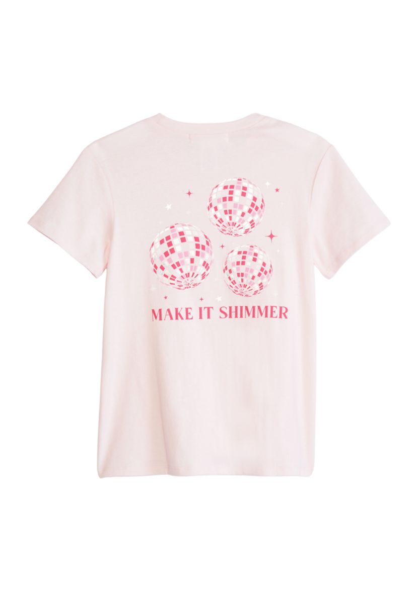 Girls 7-16 Make it Shimmer Graphic T-Shirt