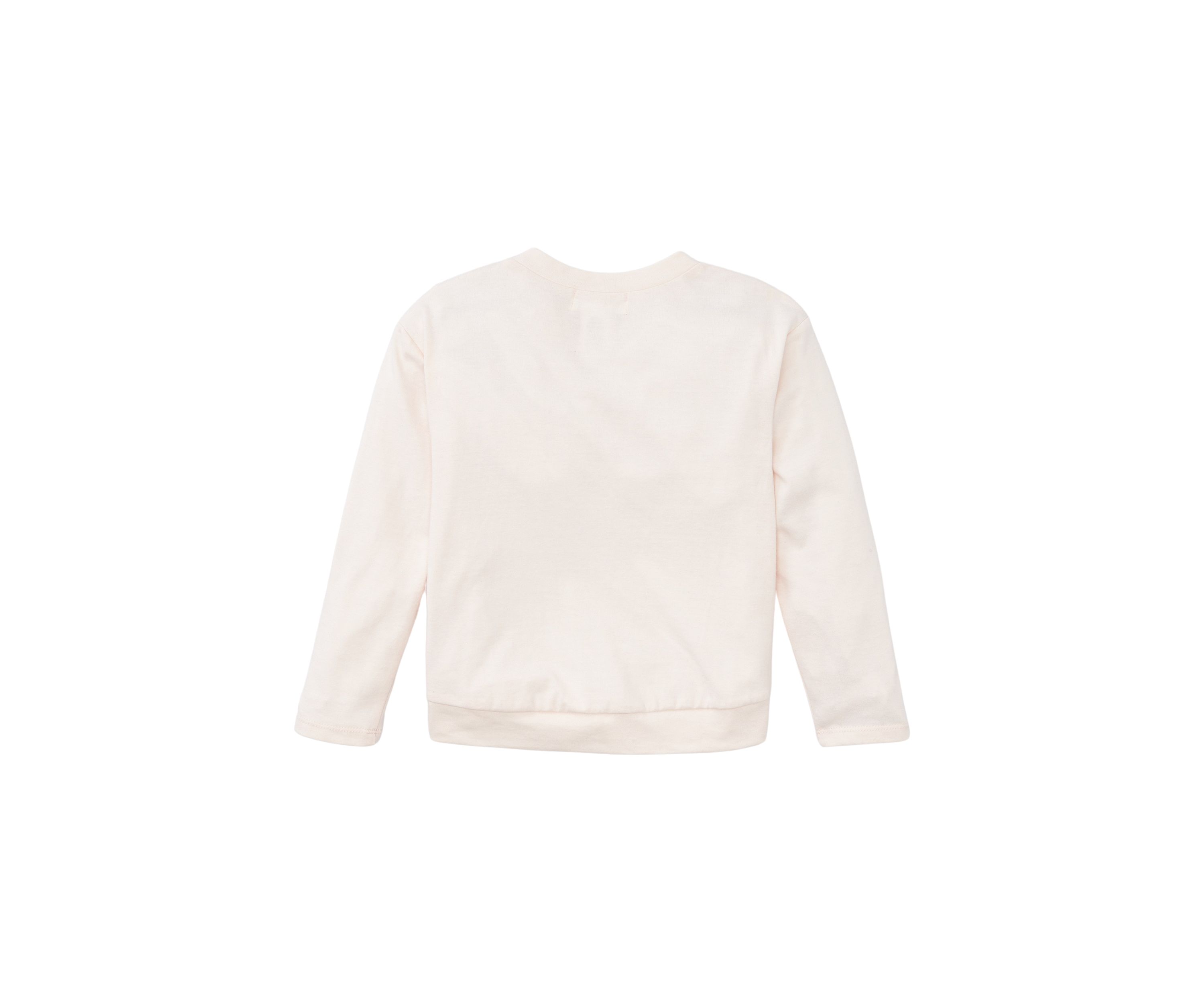 Girls 4-6x Long Sleeve Rhinestone Bow T-Shirt