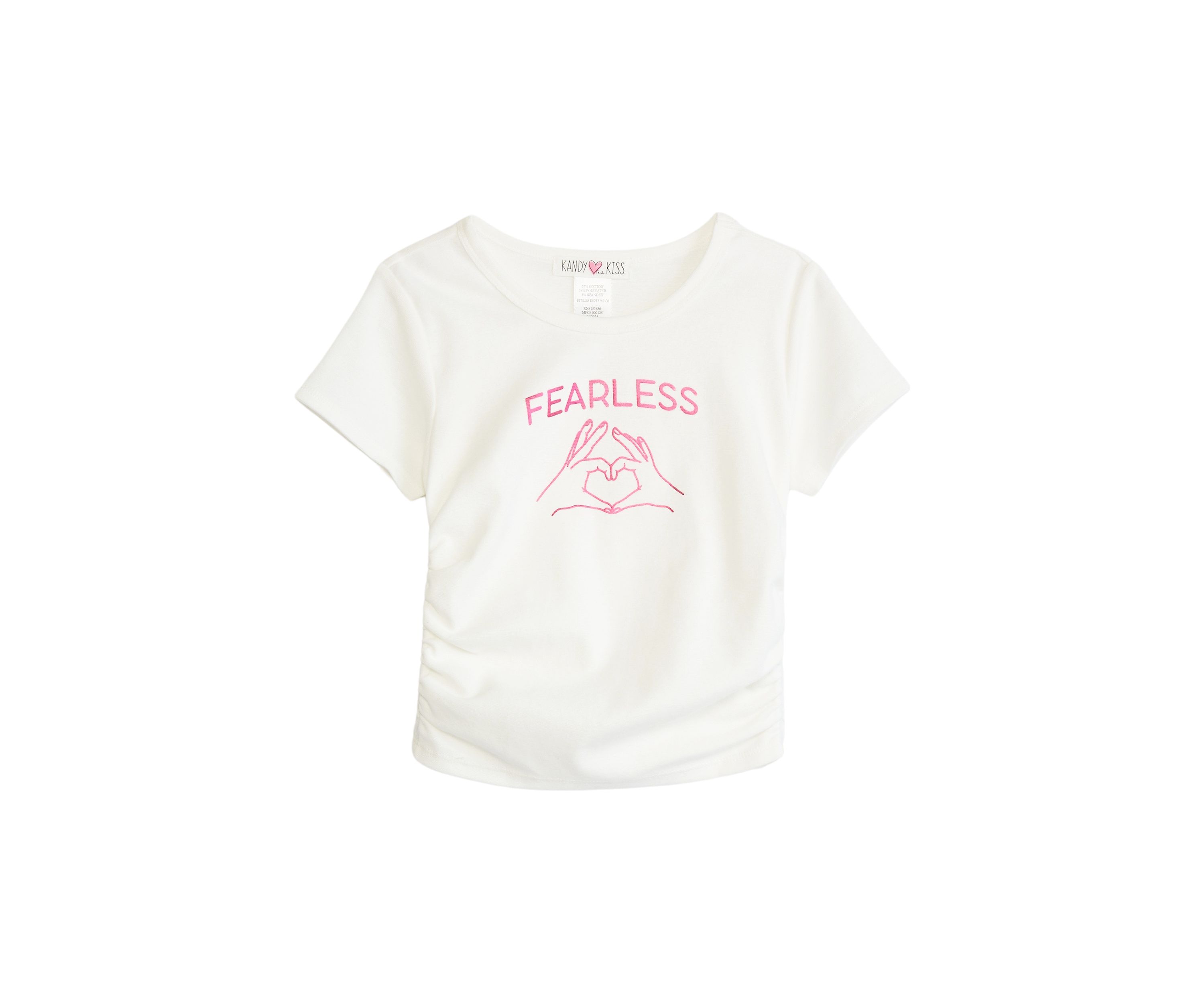 Girls 4-6x Fearless Heart Graphic T-Shirt 