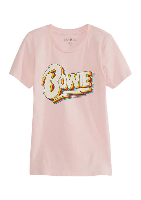 Kandy Kiss Girls 7-16 Bowie Short Sleeve Graphic