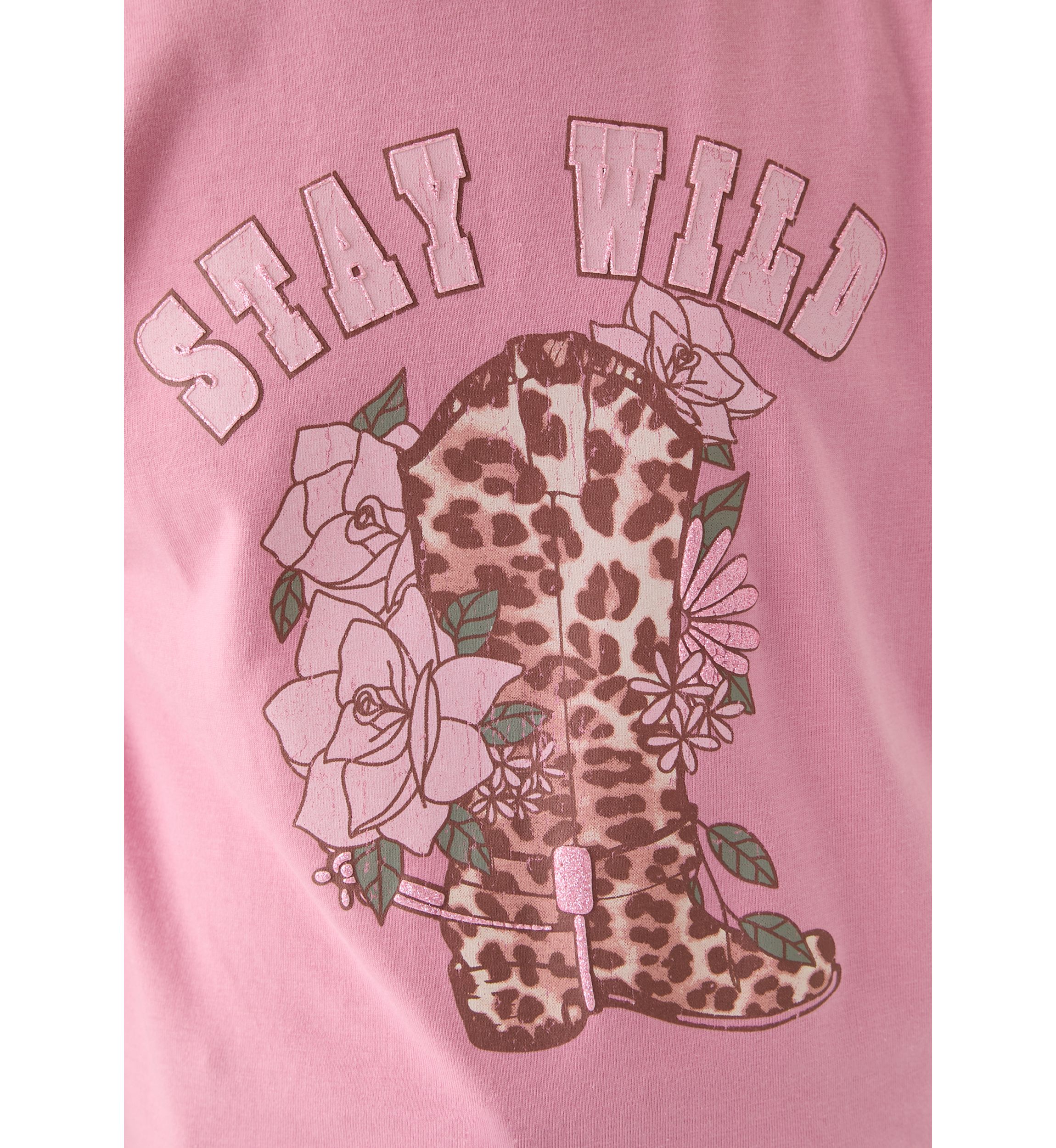 Girls 7-16 Stay Wild Graphic T-Shirt