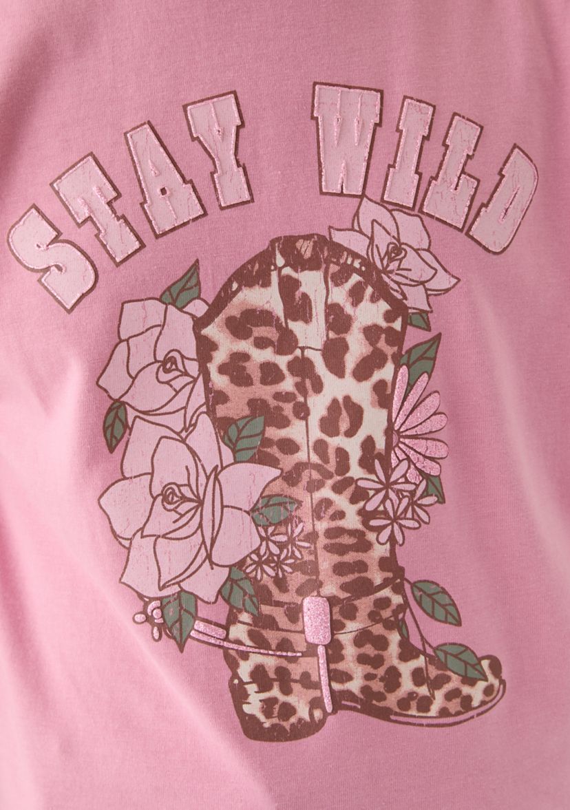 Girls 7-16 Stay Wild Graphic T-Shirt