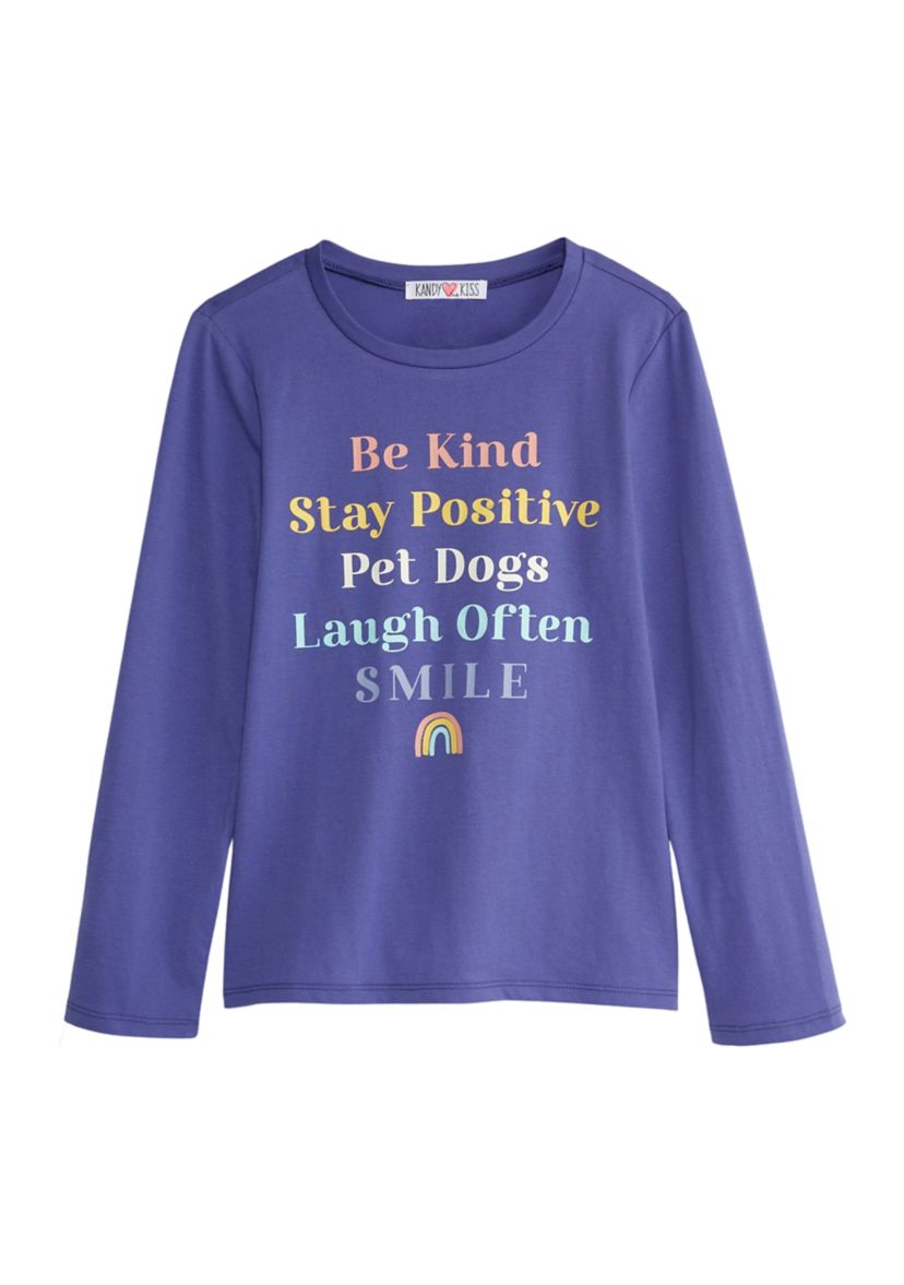 Girls 7-16 Long Sleeve Graphic T-Shirt 