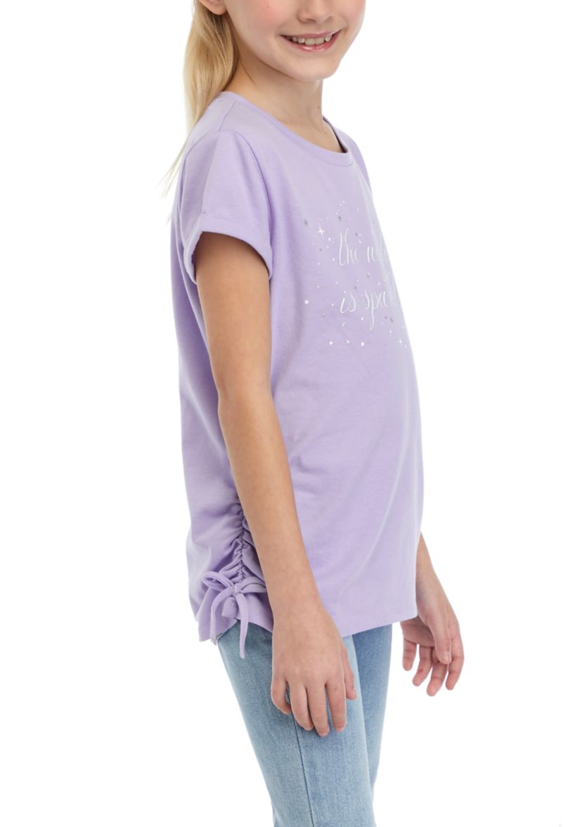 Girls 7-16 This Night is Sparkling Graphic T-Shirt