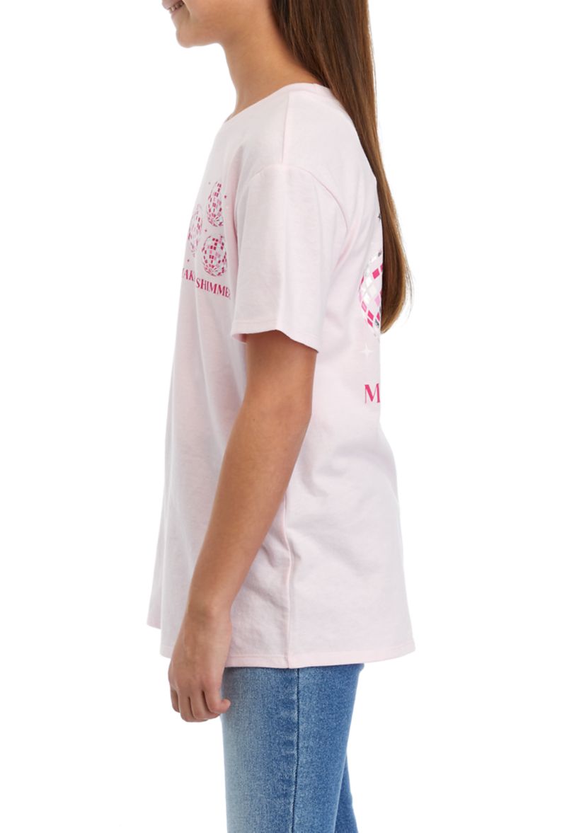 Girls 7-16 Make it Shimmer Graphic T-Shirt