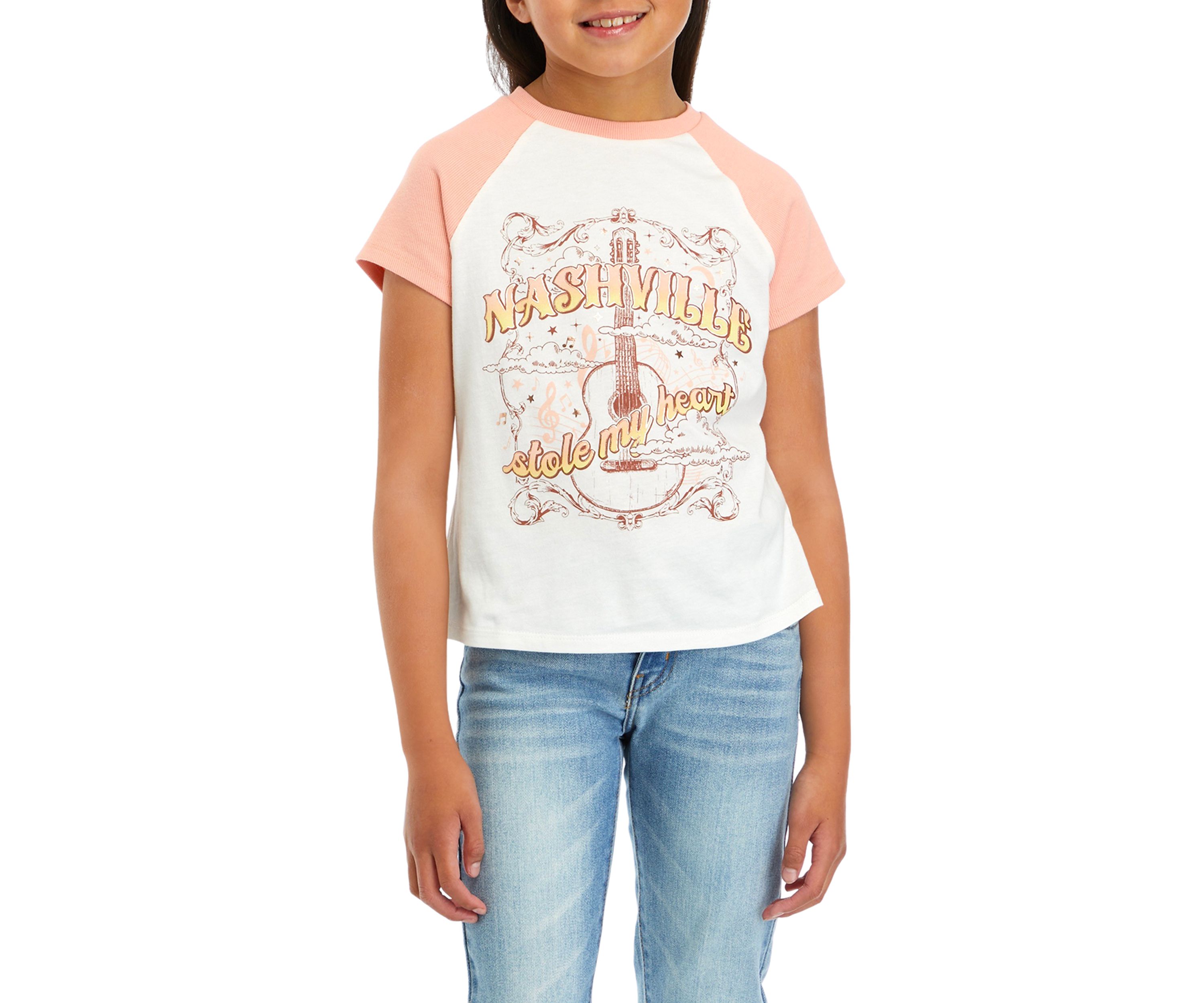 Girls 7-16 Nashville Baby Graphic T-Shirt