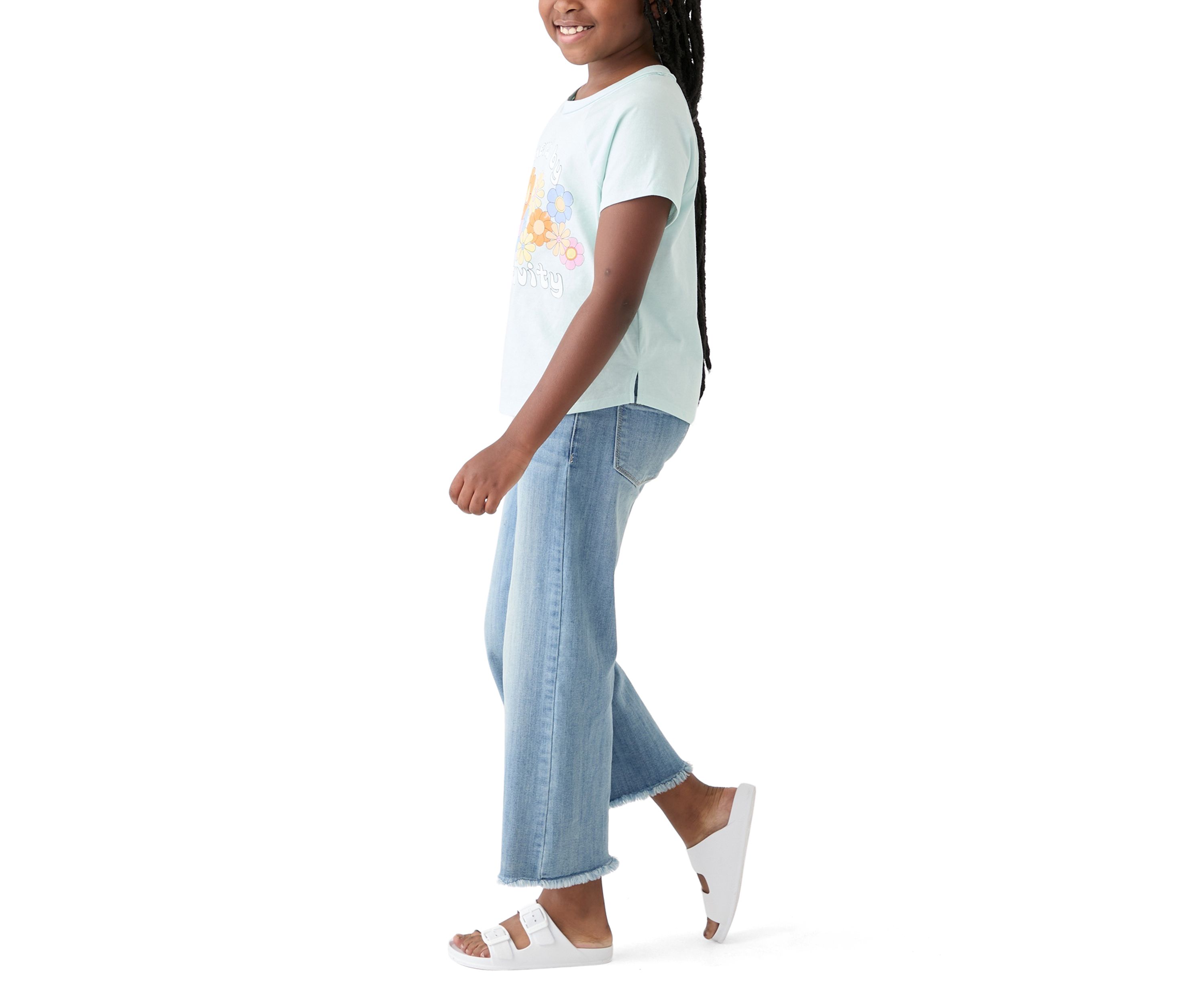 Girls 4-6x Positivity Graphic T-Shirt 