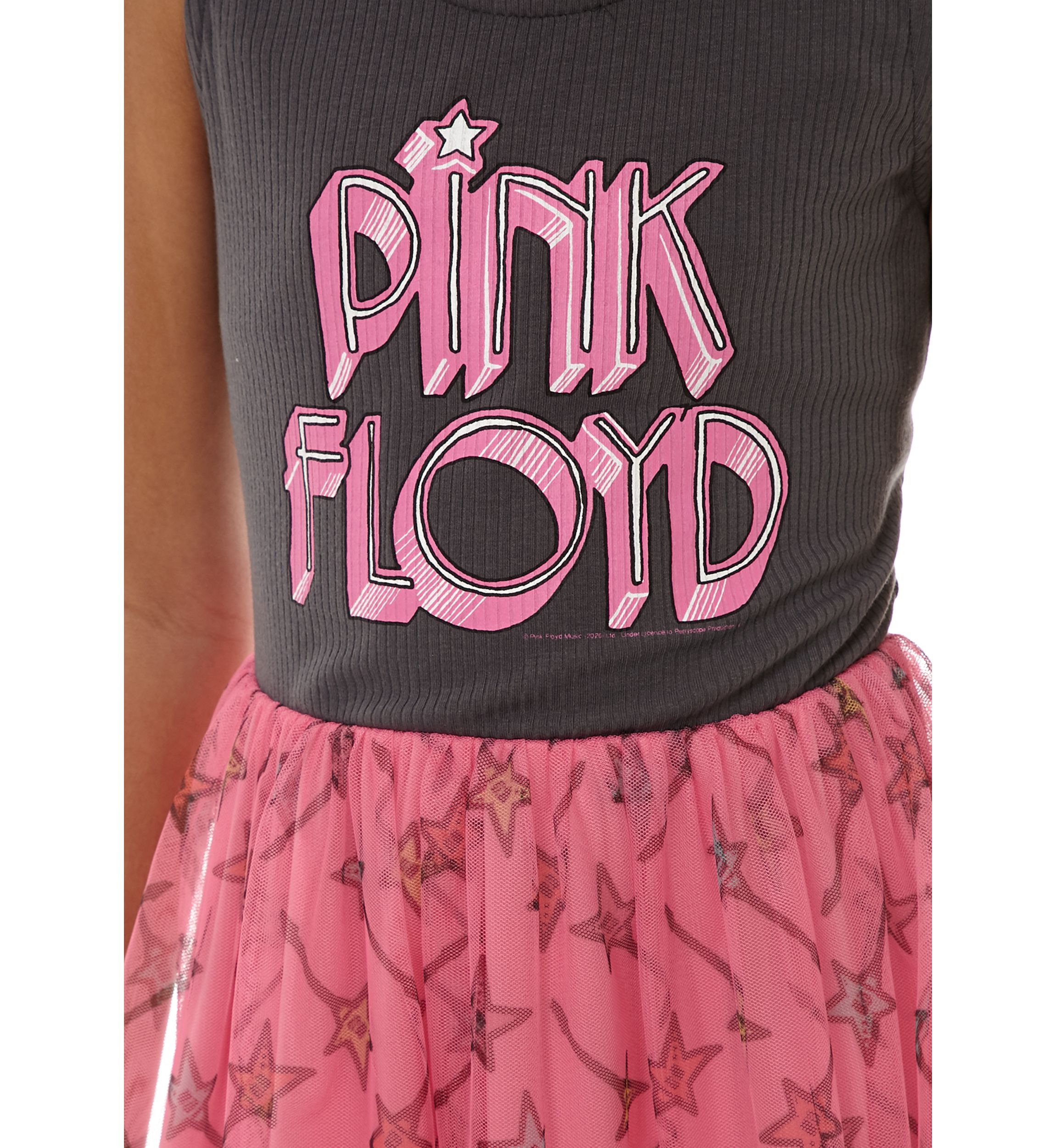 Girls 7-16 Rock Band Knit Graphic T-Shirt Dress