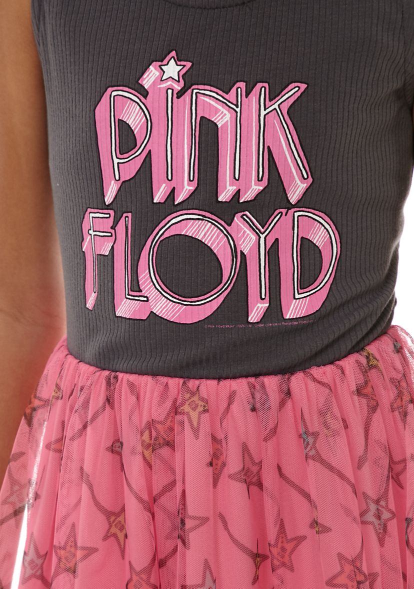 Girls 7-16 Rock Band Knit Graphic T-Shirt Dress