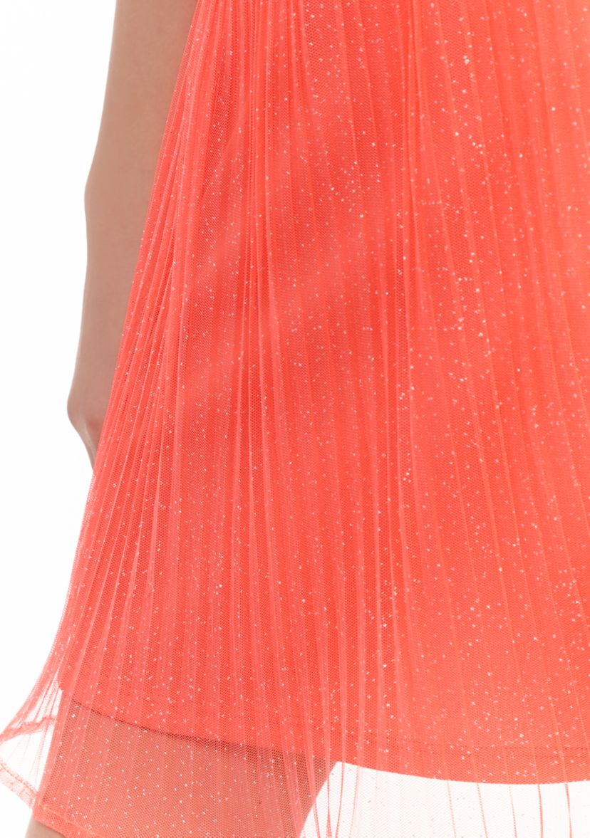 Girls 7-16 Mesh Skirt with Waistband