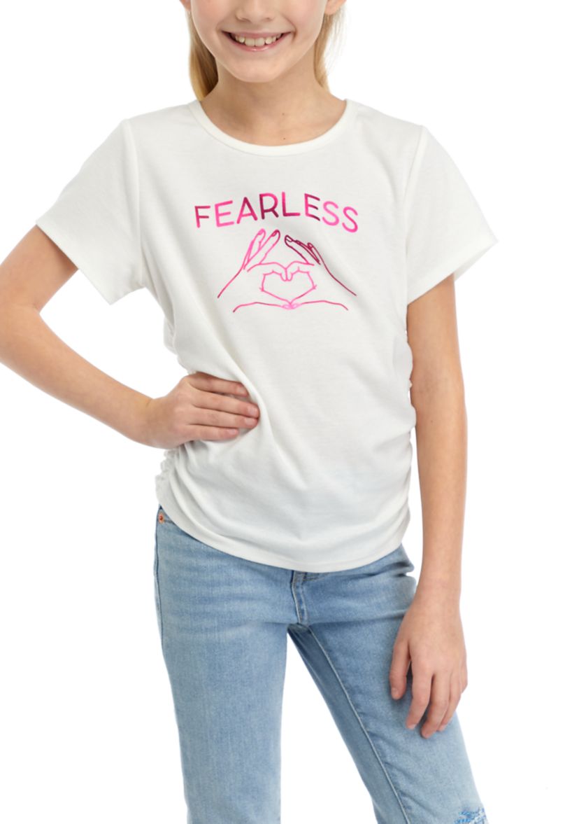 Girls 7-16 Fearless Graphic T-Shirt