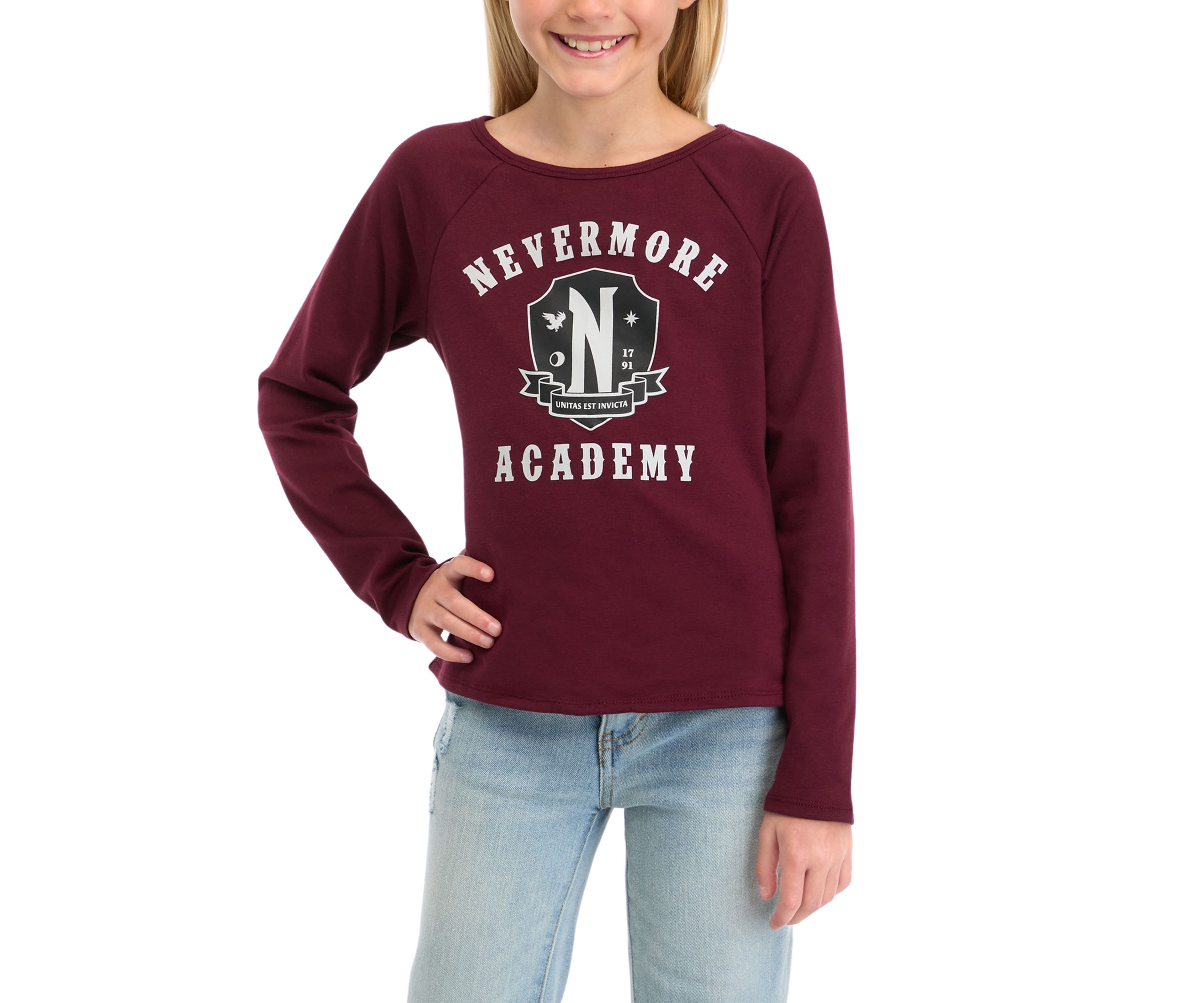 Girls 7-16 Nevermore Academy Graphic T-Shirt 