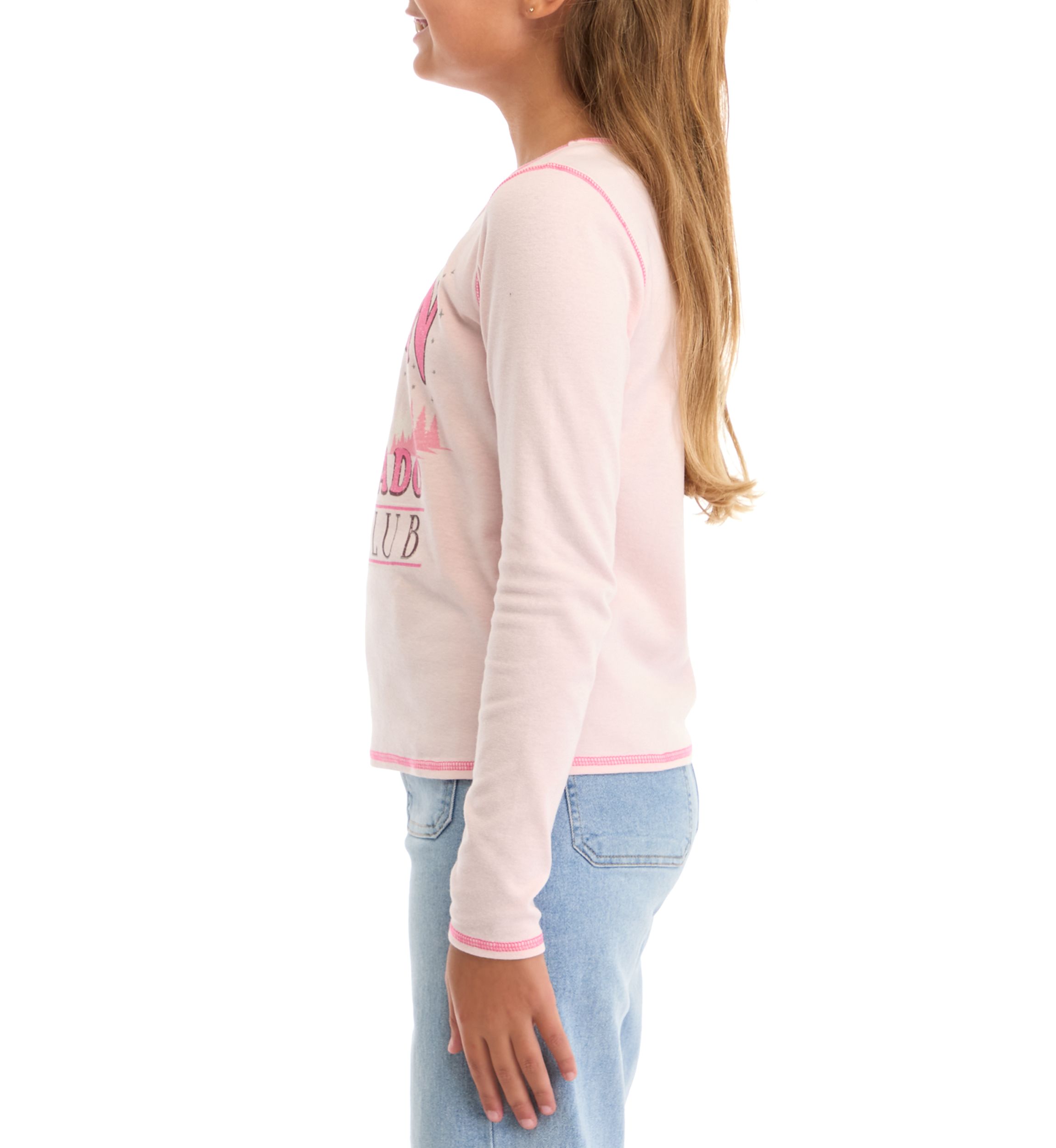 Girls 7-16 Ski Club Graphic T-Shirt
