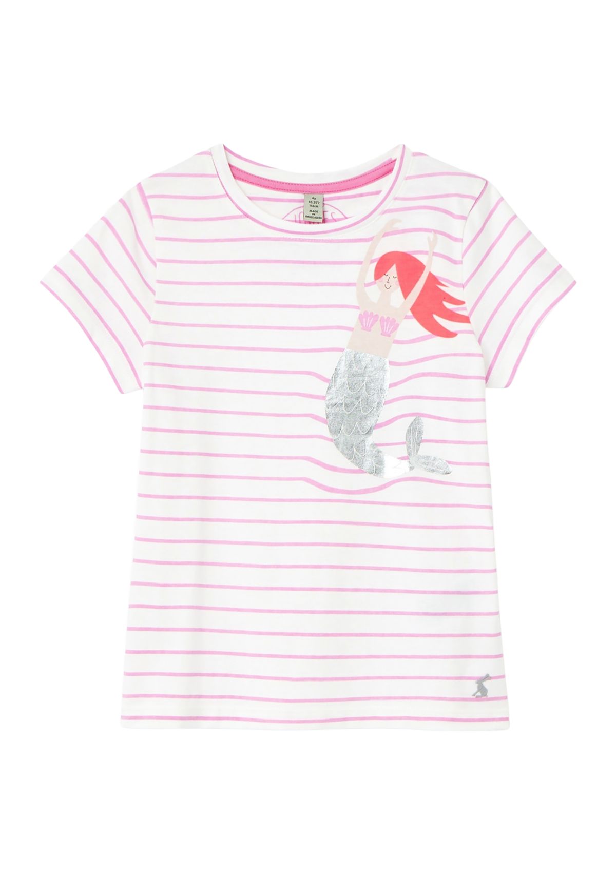 Girls 4-6x Short Sleeve Mermaid Sequin T-Shirt 