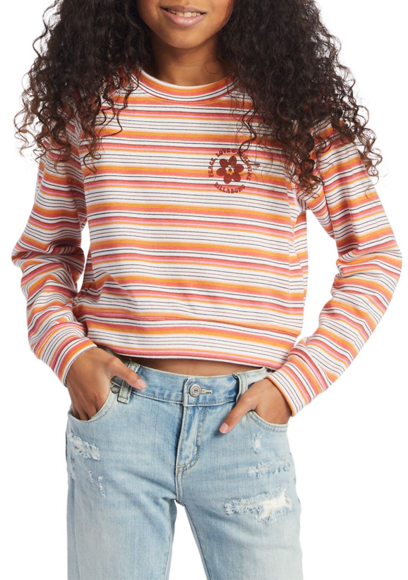 Girls 7-16 Stripe Top