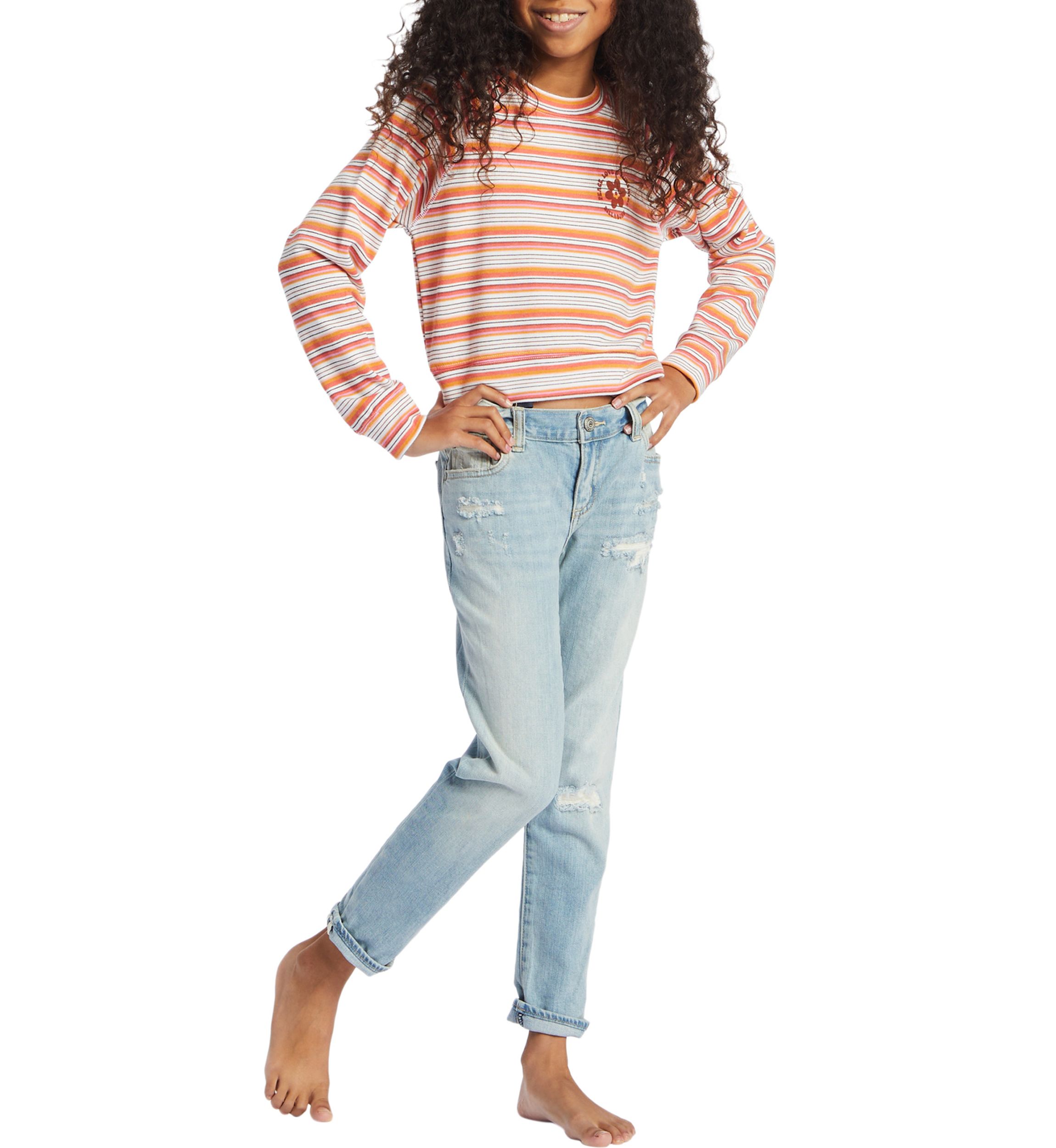Girls 7-16 Stripe Top