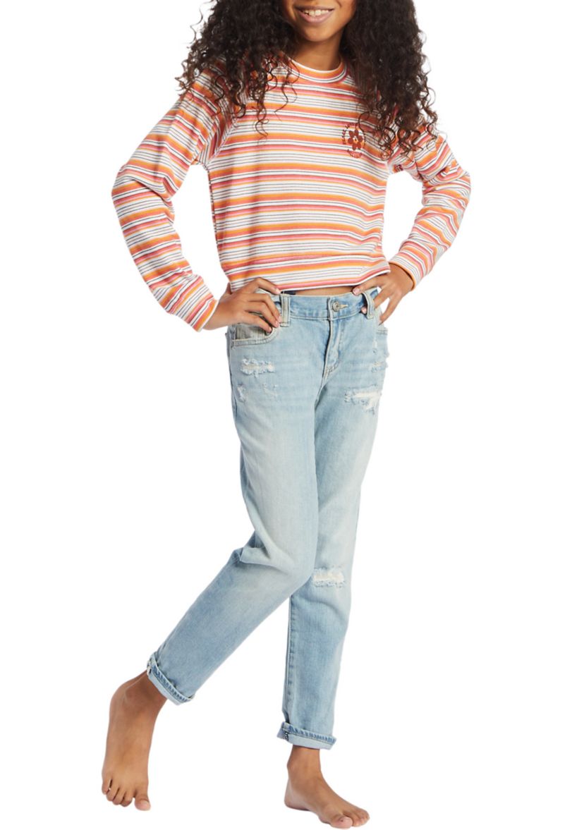 Girls 7-16 Stripe Top