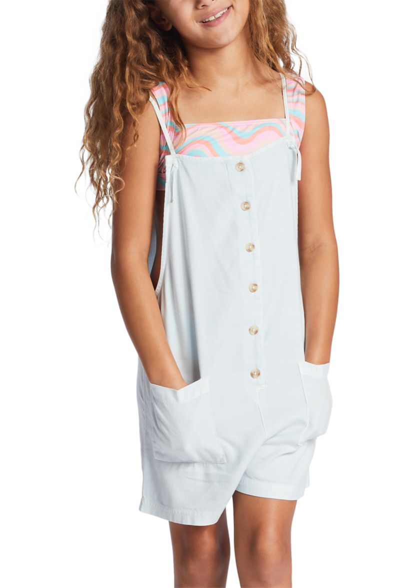 Girls 7-16 Wave Watch Romper