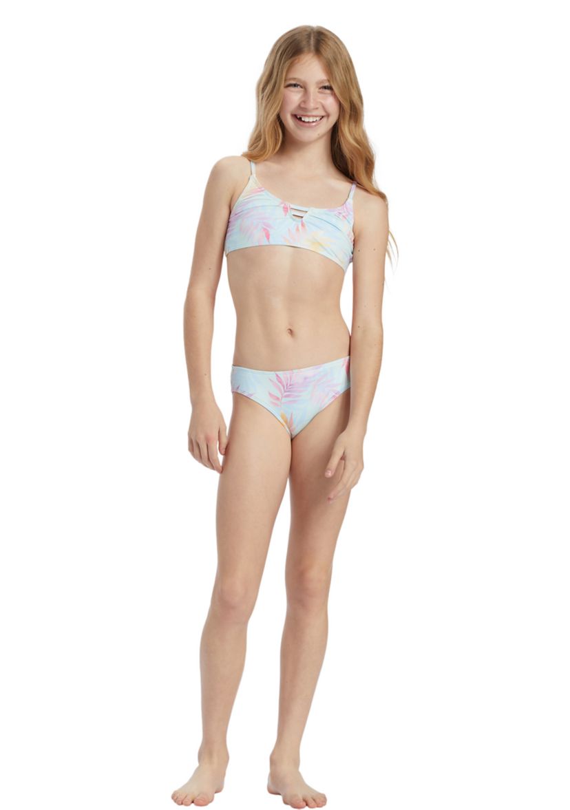 Girls 7-16 Triangle Swimsuit