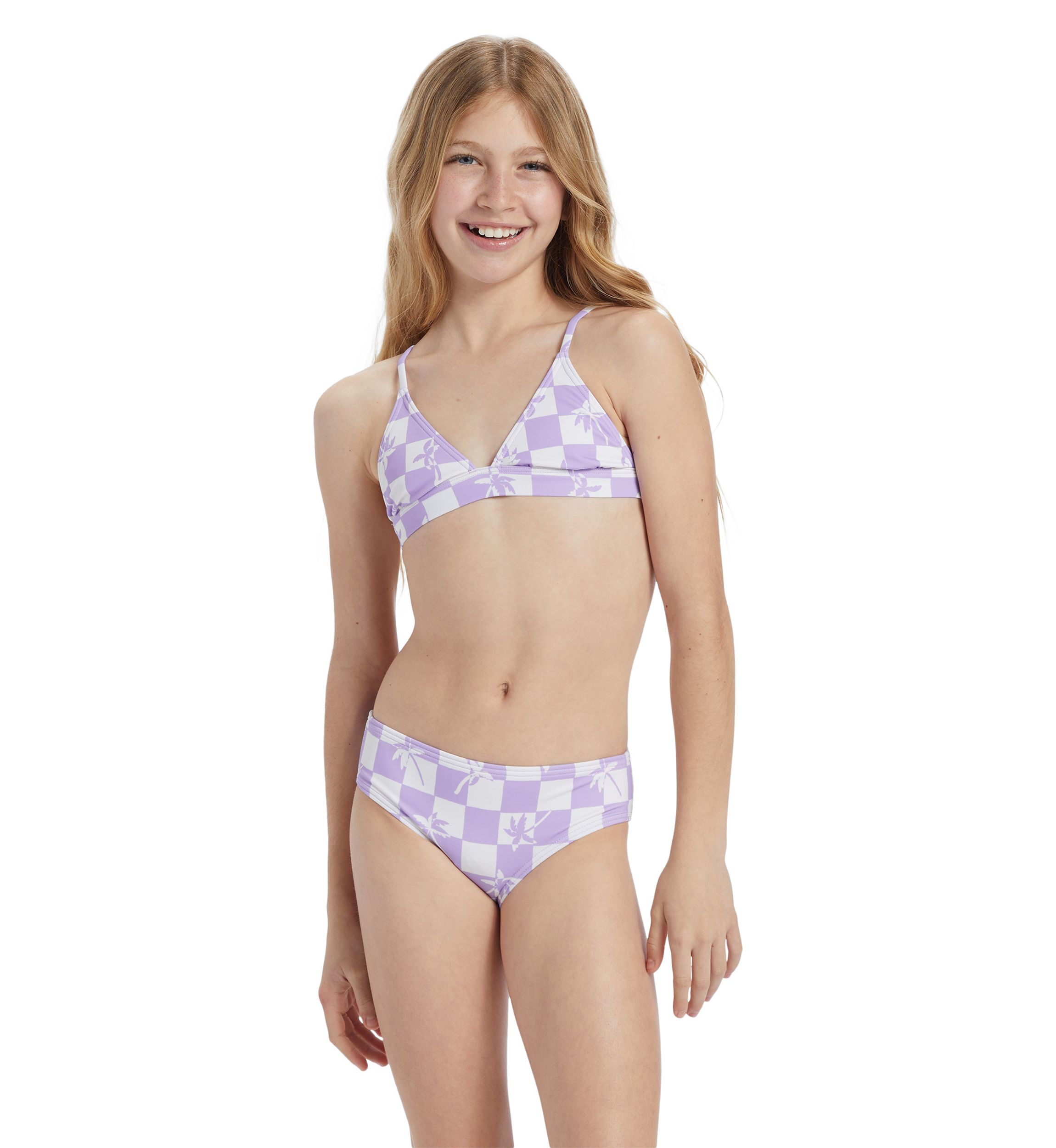 Girls 7-16 Triangle Bikini Swimsuit