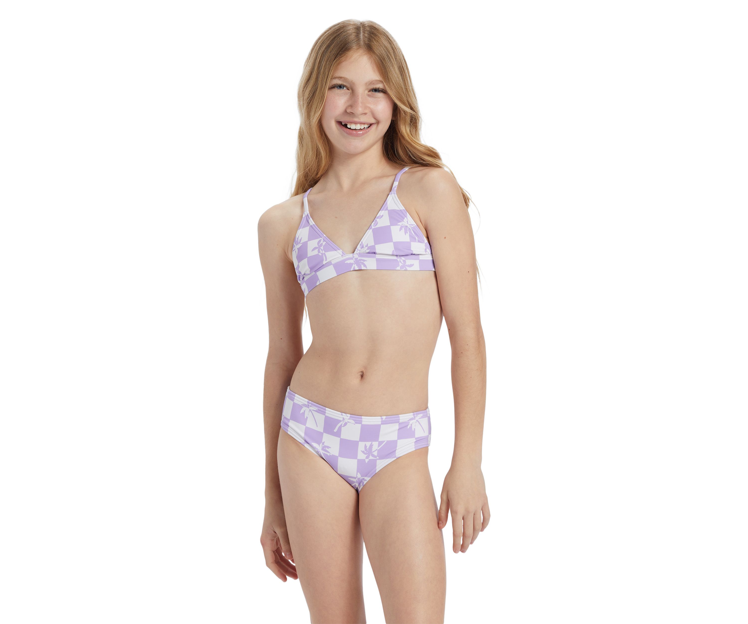 Girls 7-16 Triangle Bikini Swimsuit