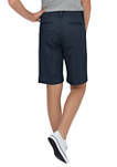 Juniors Schoolwear Classic Fit Bermuda Stretch Twill Shorts