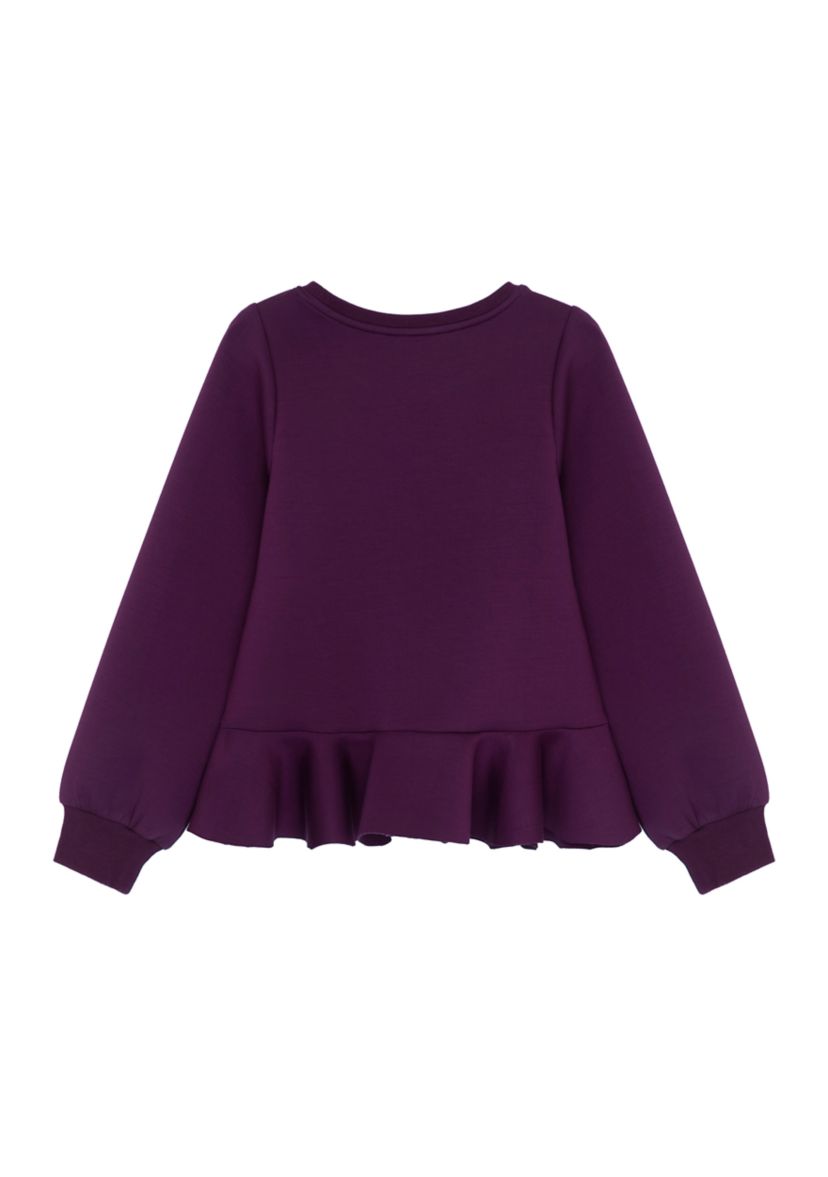 Girls 7-16 Peplum Sweater