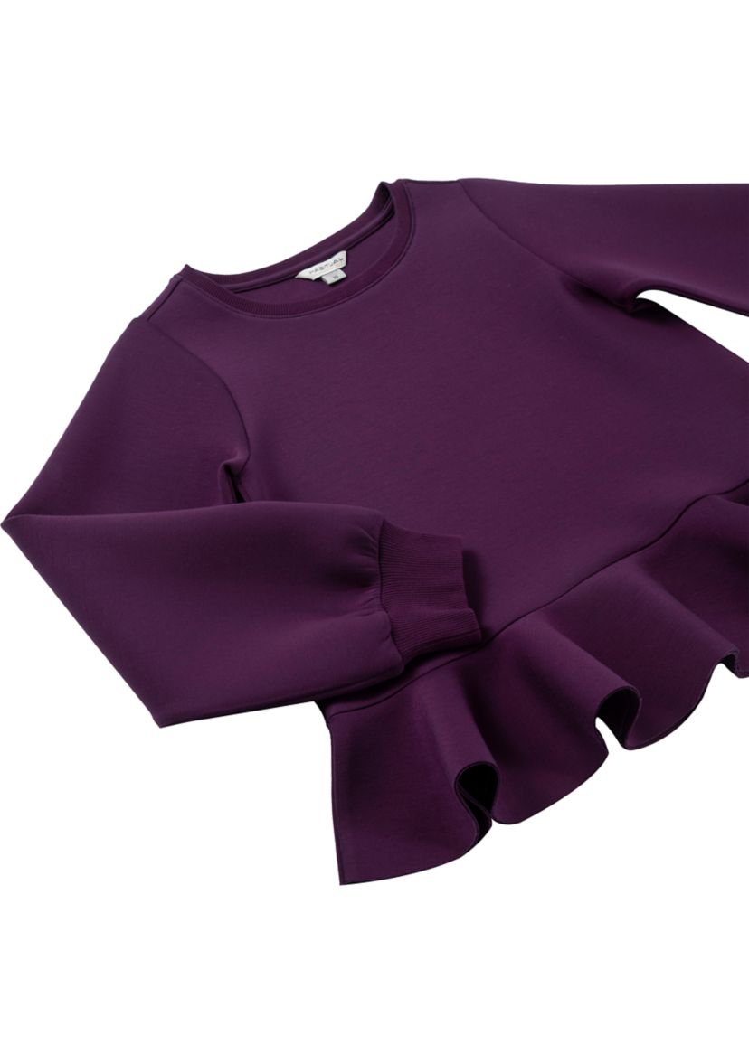 Girls 7-16 Peplum Sweater