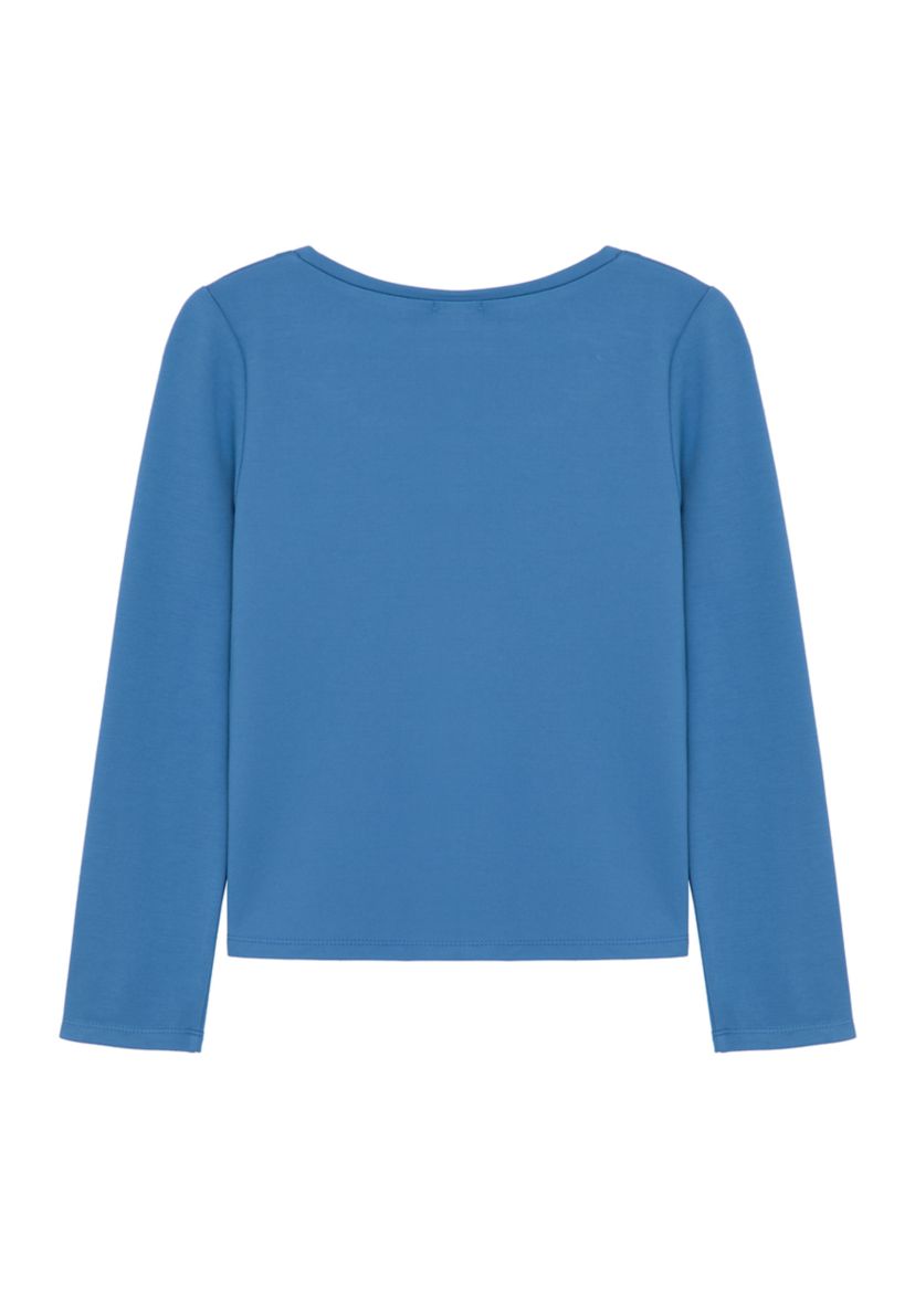 Girls 7-16 Square Neck Twist Top