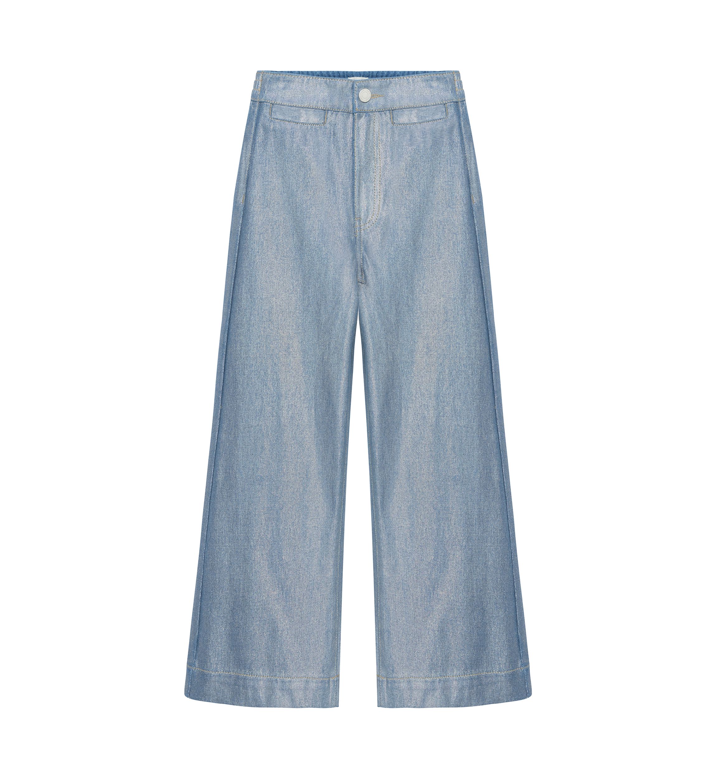 Girls 7-16 Iridescent Flare Denim Jeans