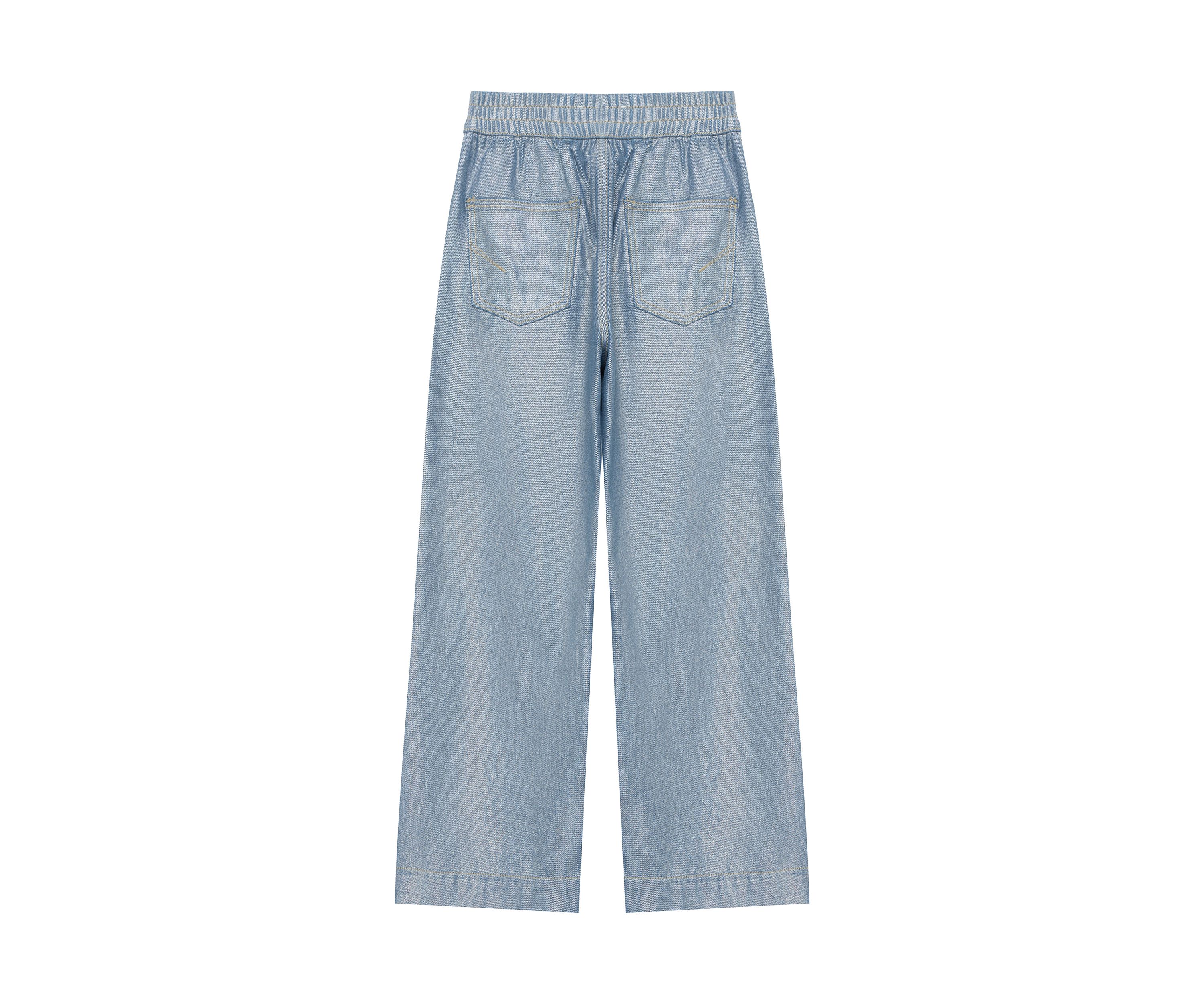 Girls 7-16 Iridescent Flare Denim Jeans