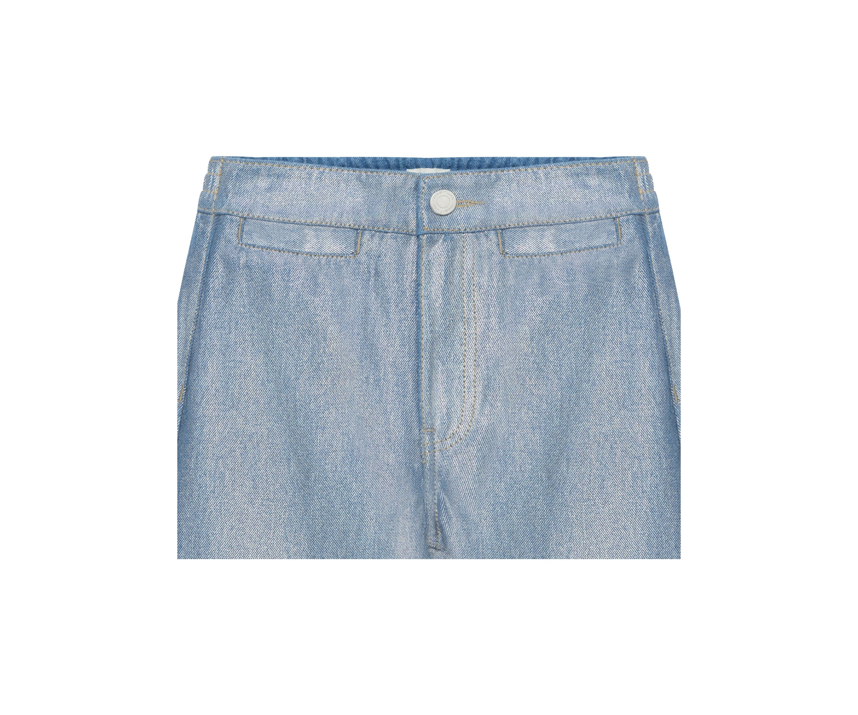 Girls 7-16 Iridescent Flare Denim Jeans