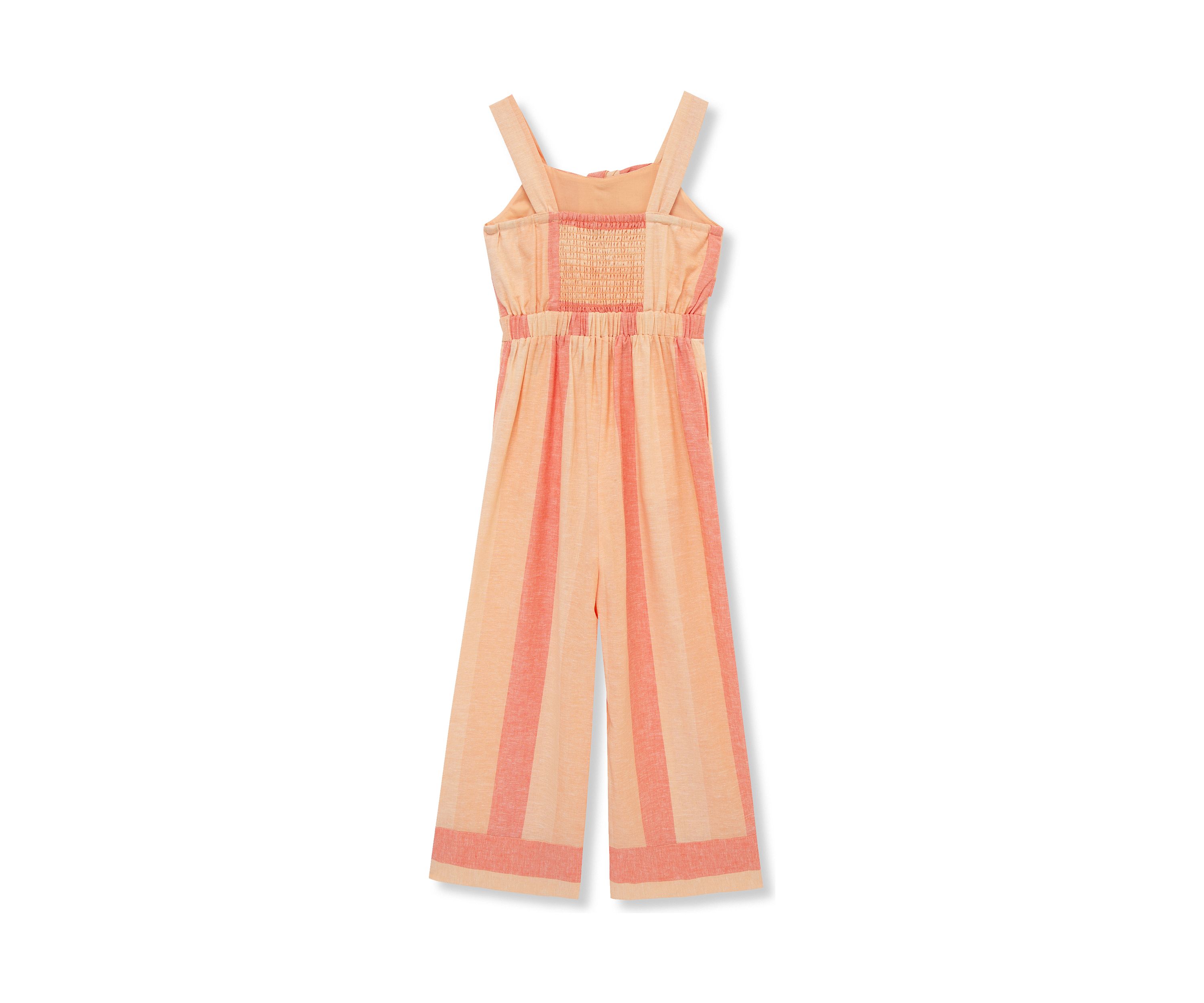 Girls 7-16 Sleeveless Twist Front Jumpsuit 