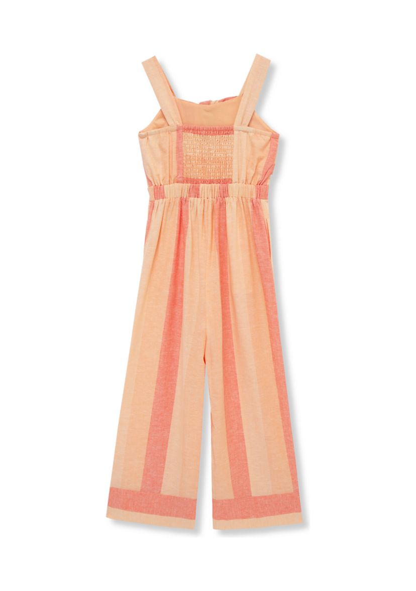 Girls 7-16 Sleeveless Twist Front Jumpsuit 