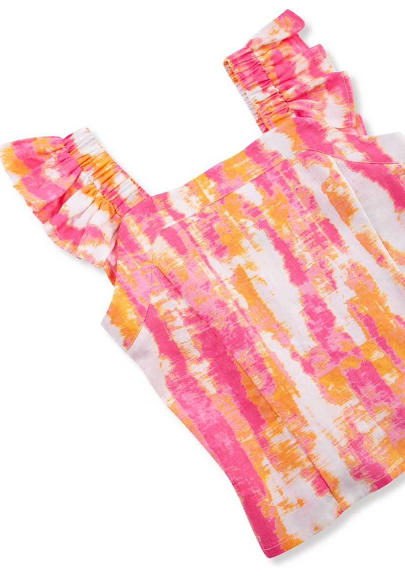 Girls 7-16 Printed Skirt Set