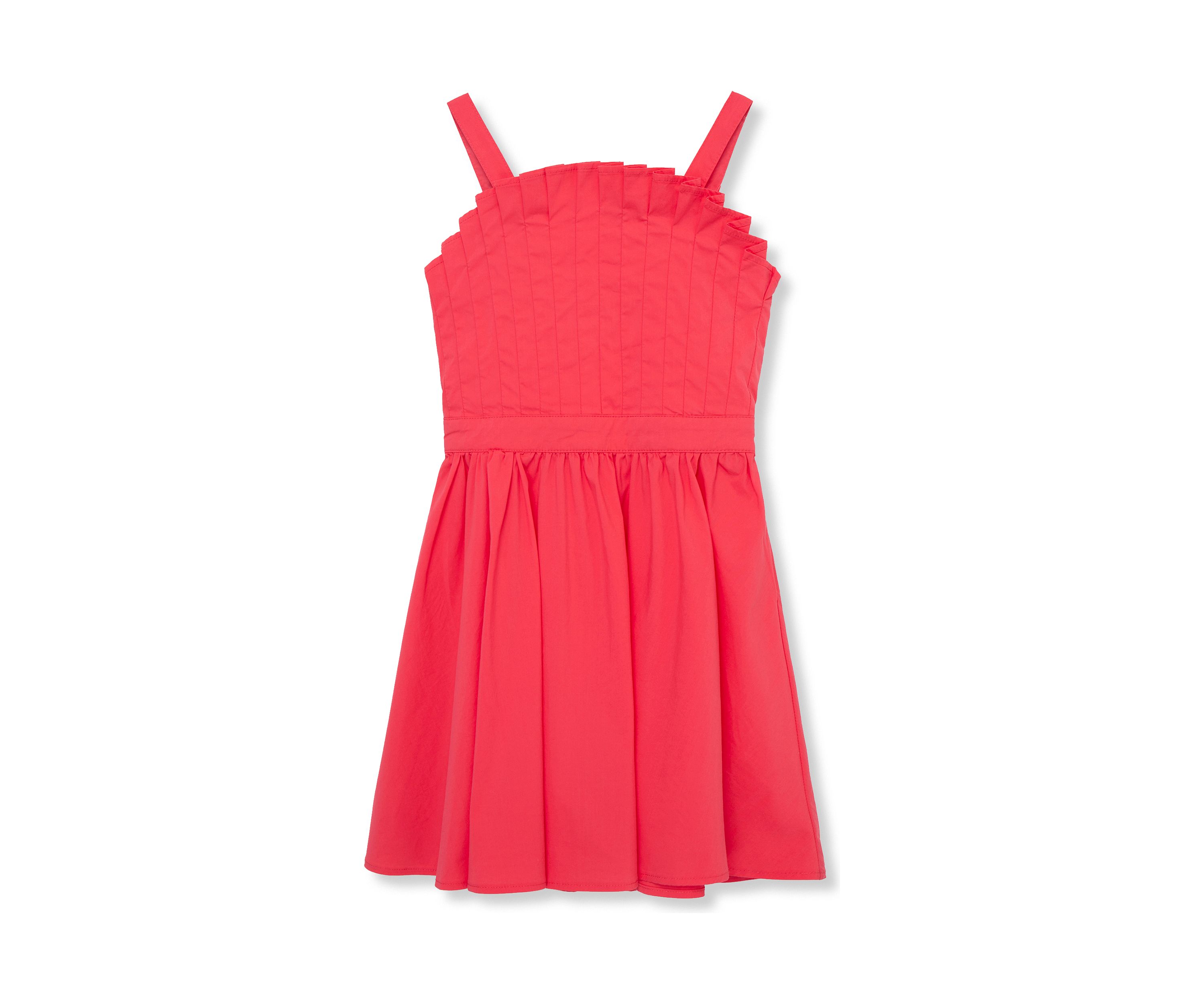 Girls 7-16 Gathered Waist Dress