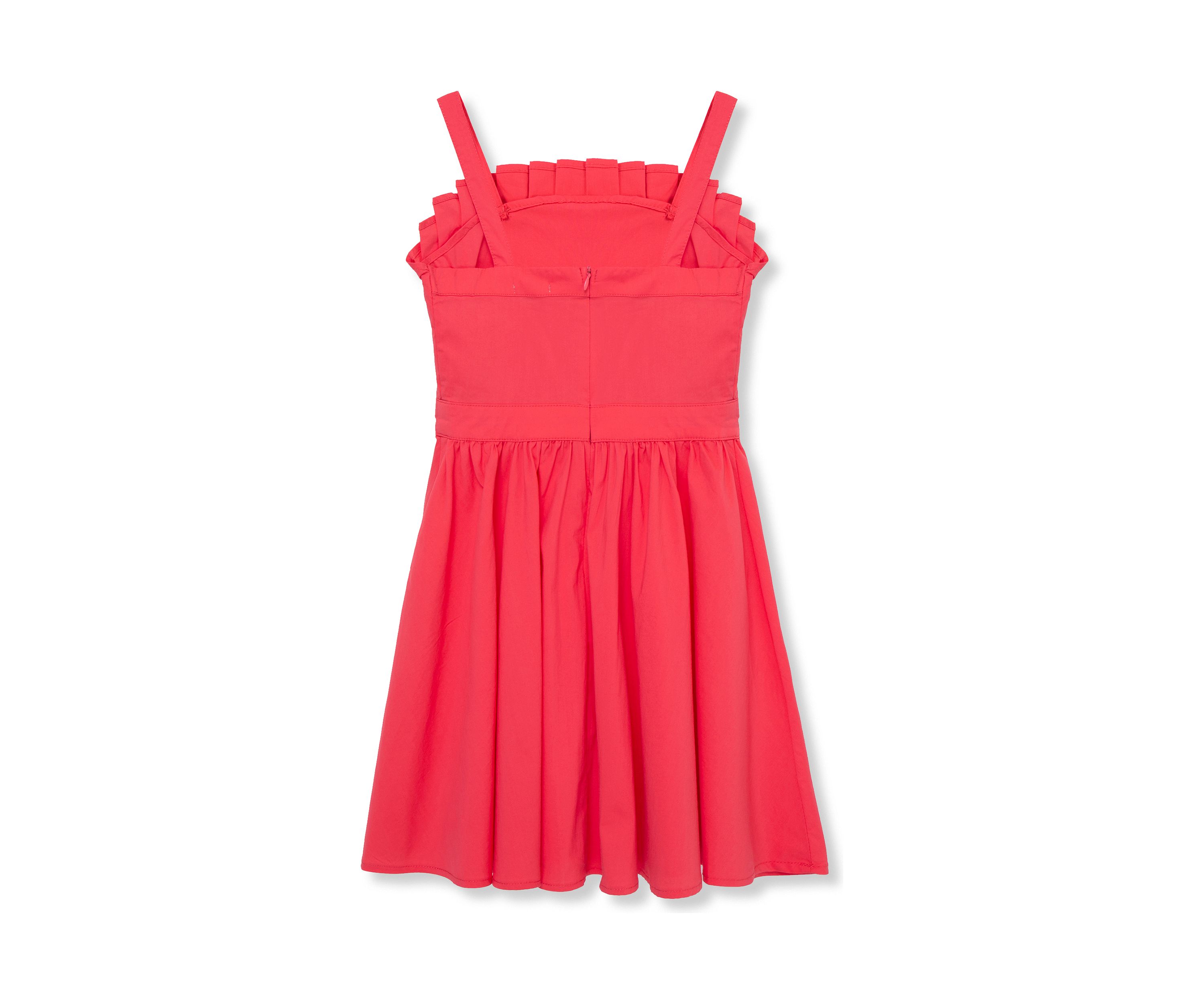 Girls 7-16 Gathered Waist Dress