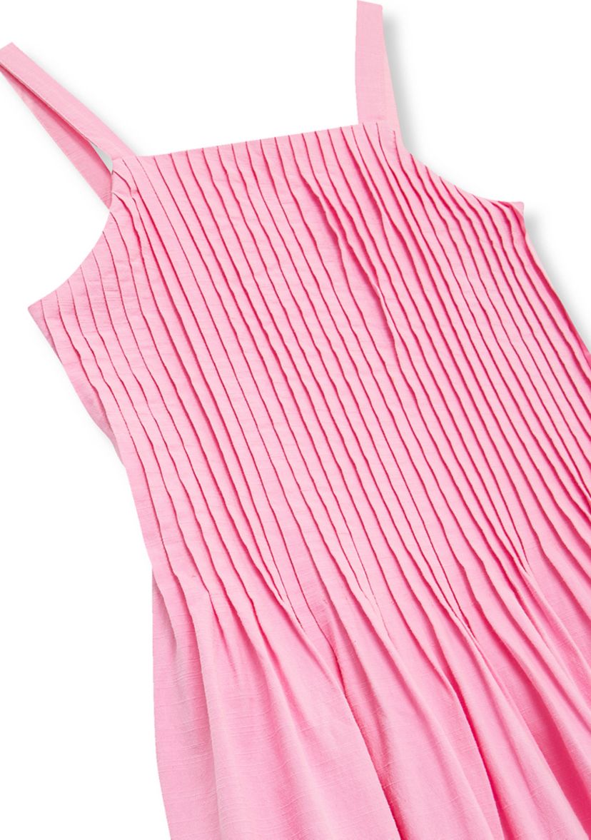 Girls 7-16 Smocked Ruched Dress