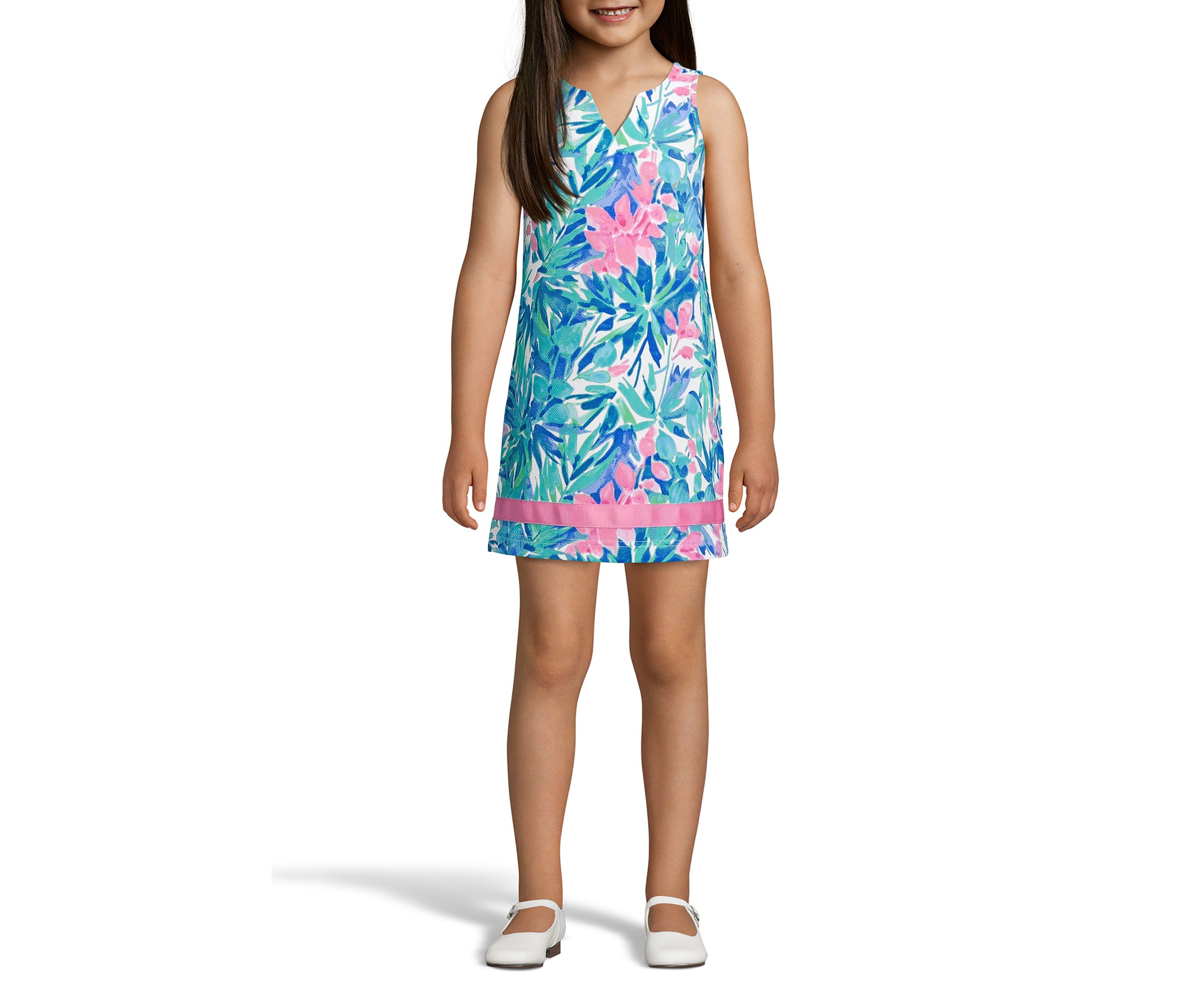 Girls 4-12 Sleeveless Dress