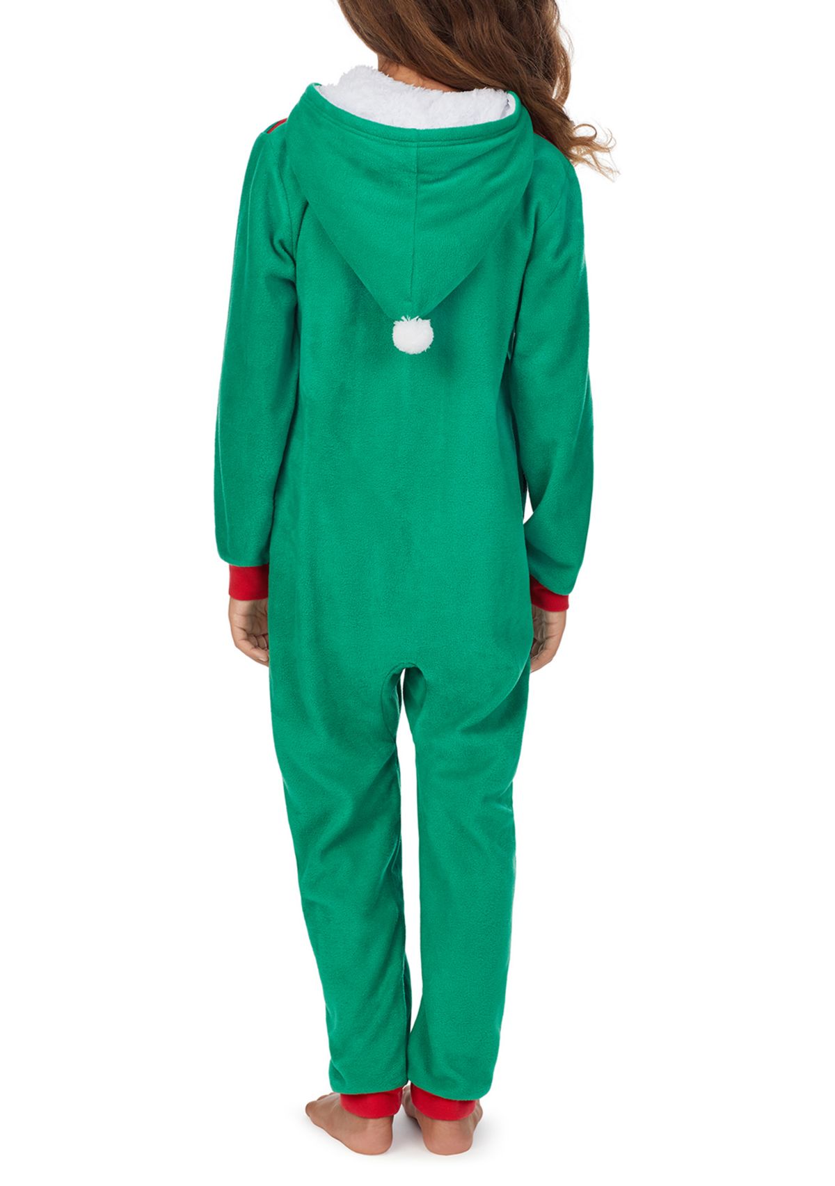 Kids Elf One Piece Pajama 