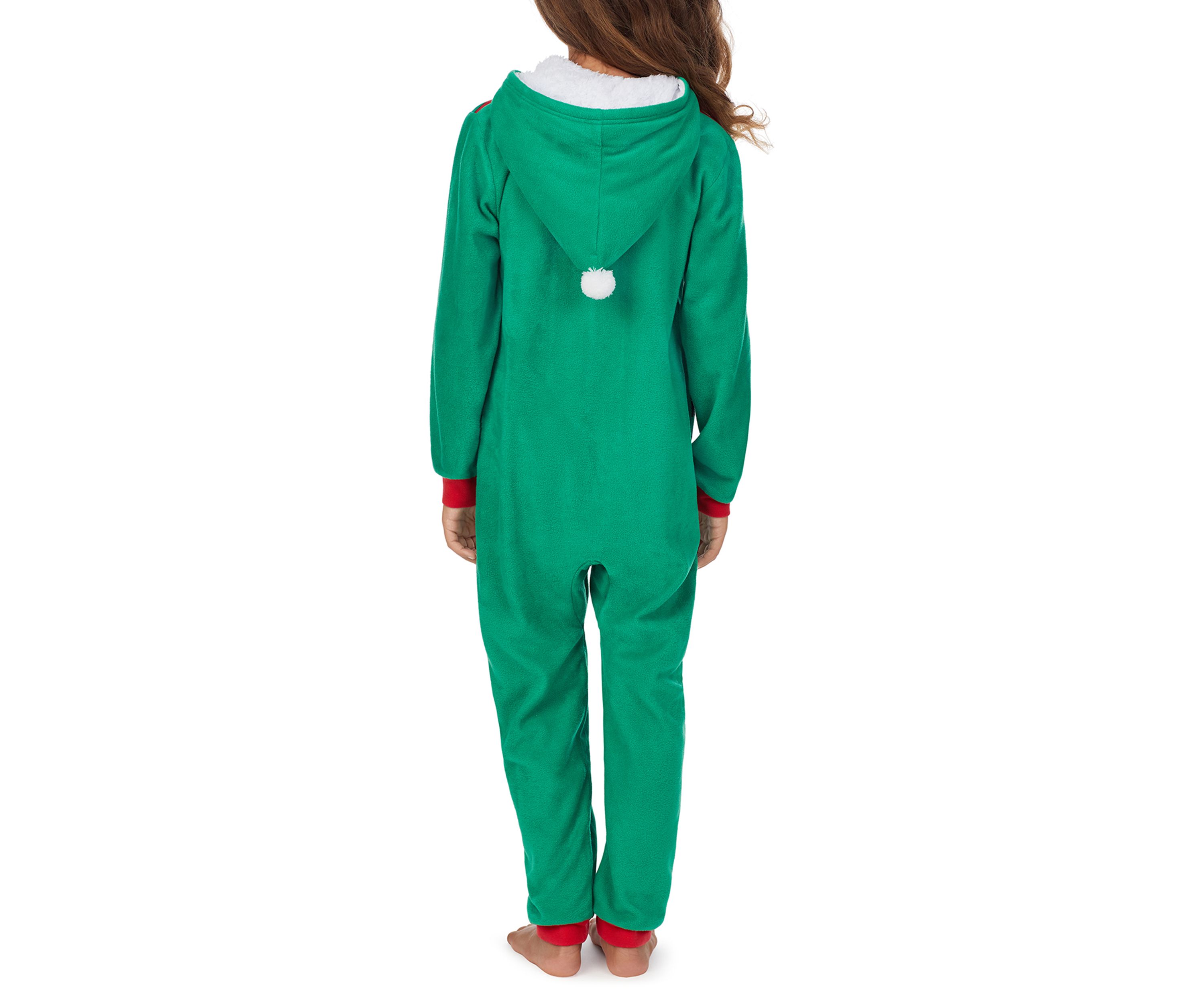 Kids Elf One Piece Pajama 