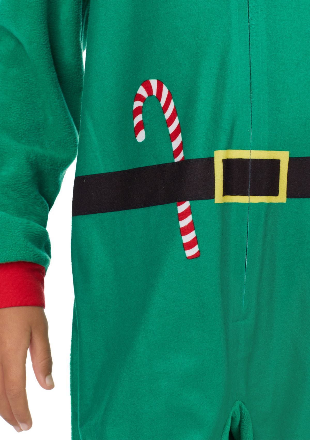 Kids Elf One Piece Pajama 