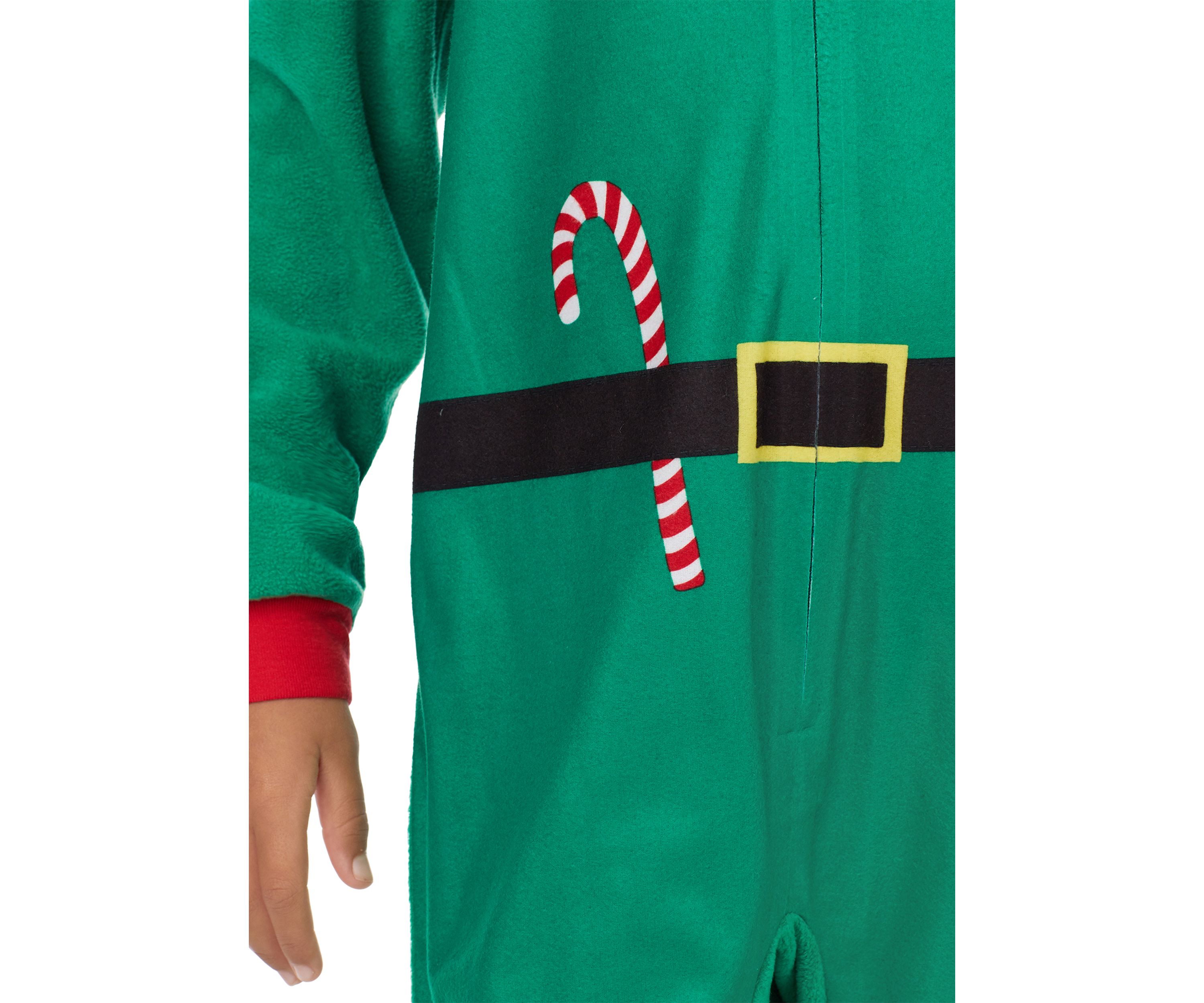 Kids Elf One Piece Pajama 