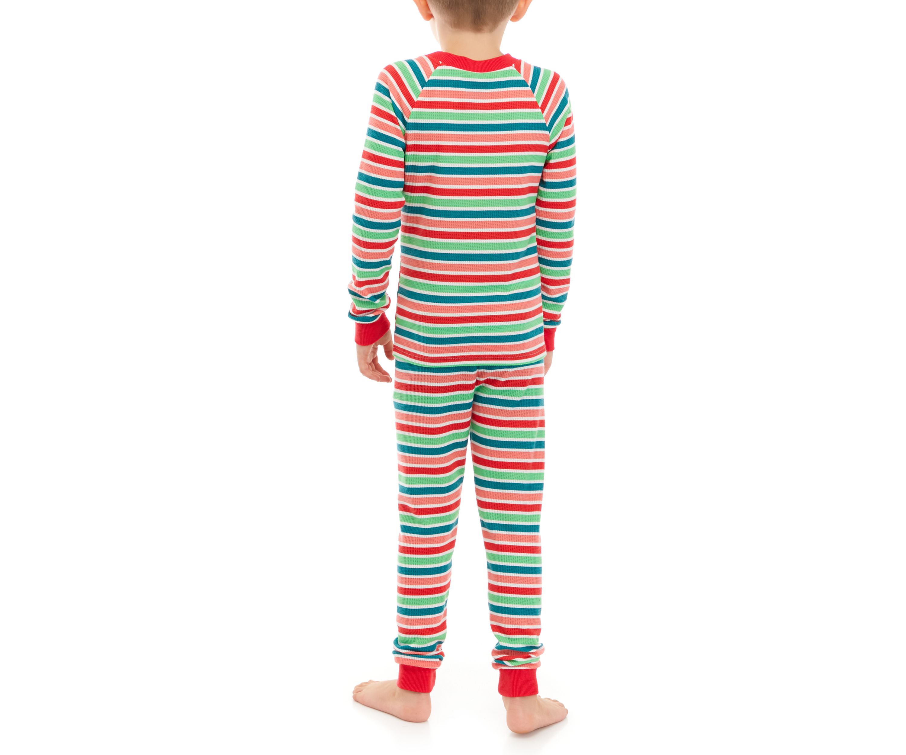 Big Kids Merry Multi Stripe Pajama Set