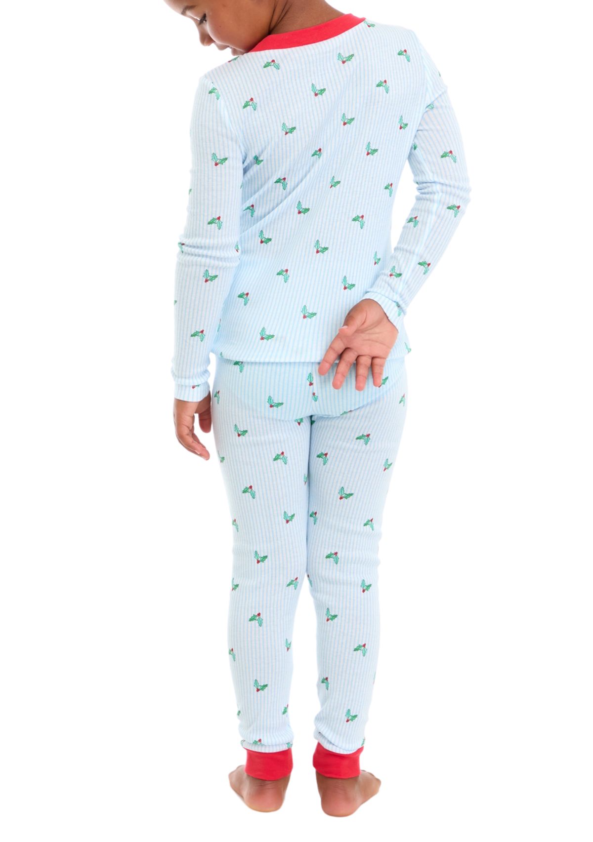 Unisex Big Kids Jolly Stripe Pajama Set